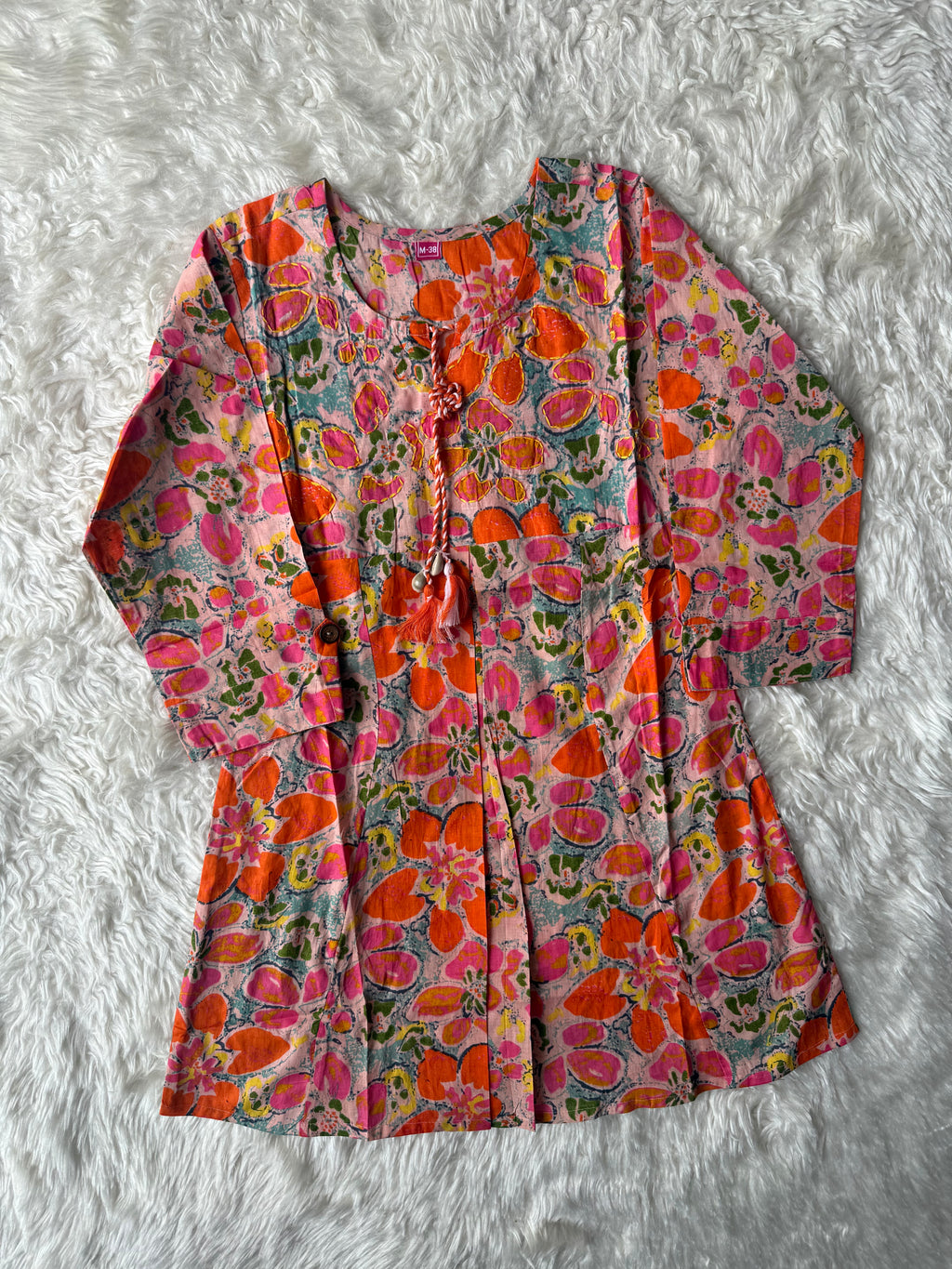 Breathable Cotton Patch Work Co-ord Set