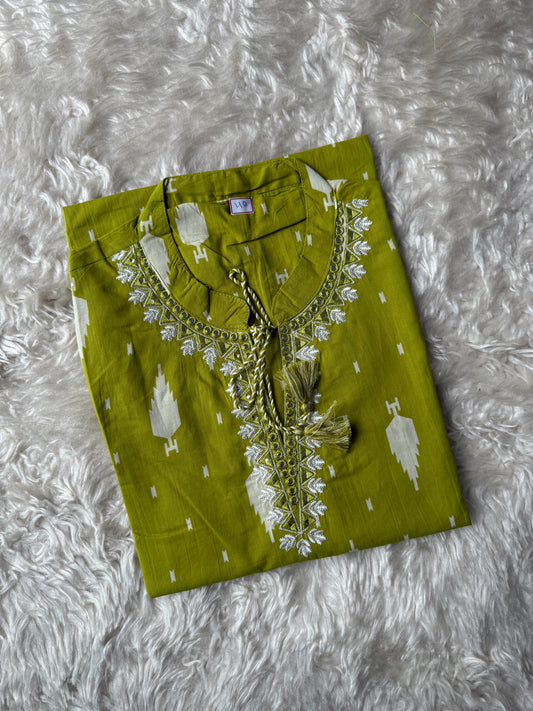 Pure Cotton Kurti