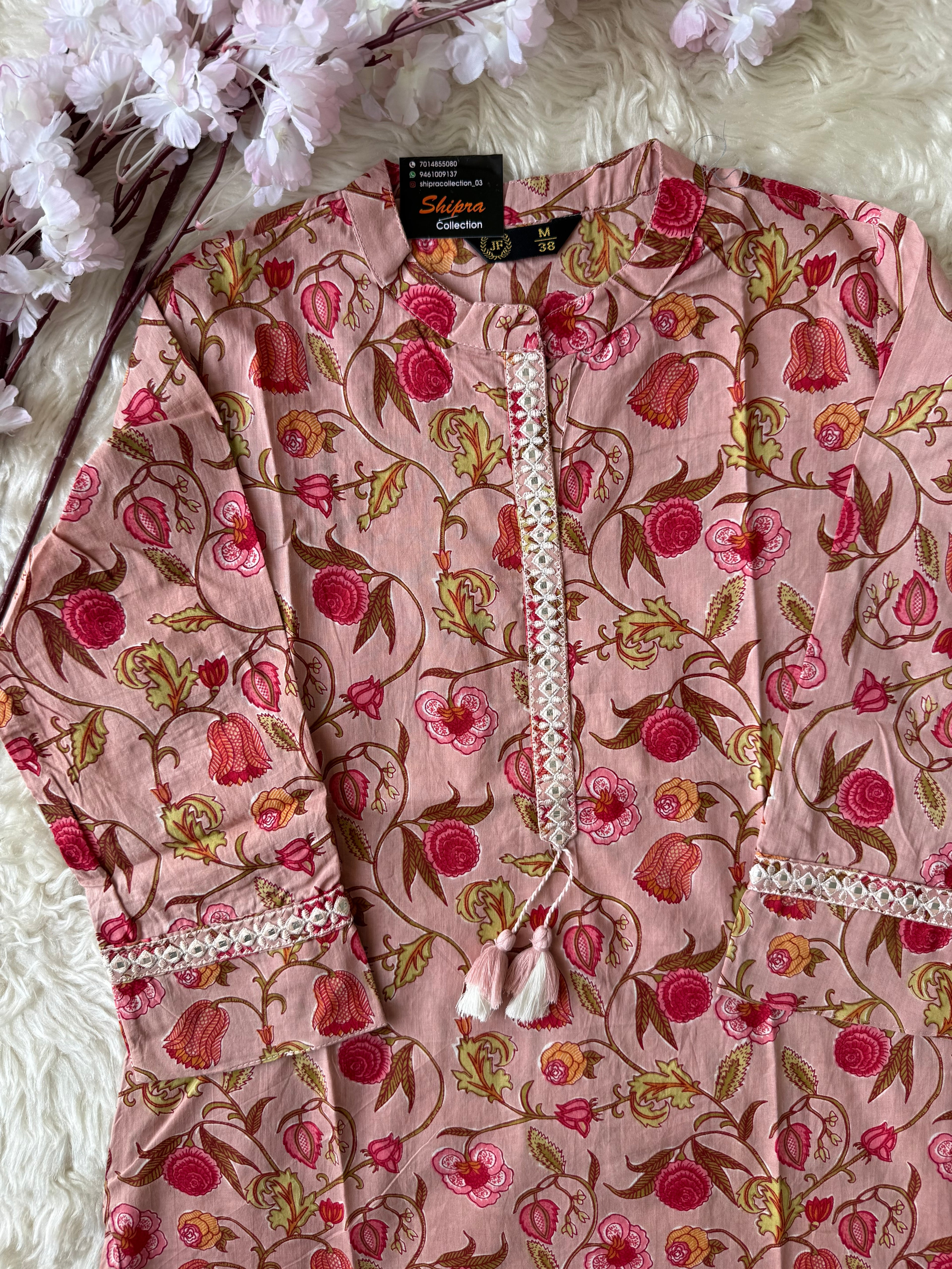 Premium Cotton Short Kurti