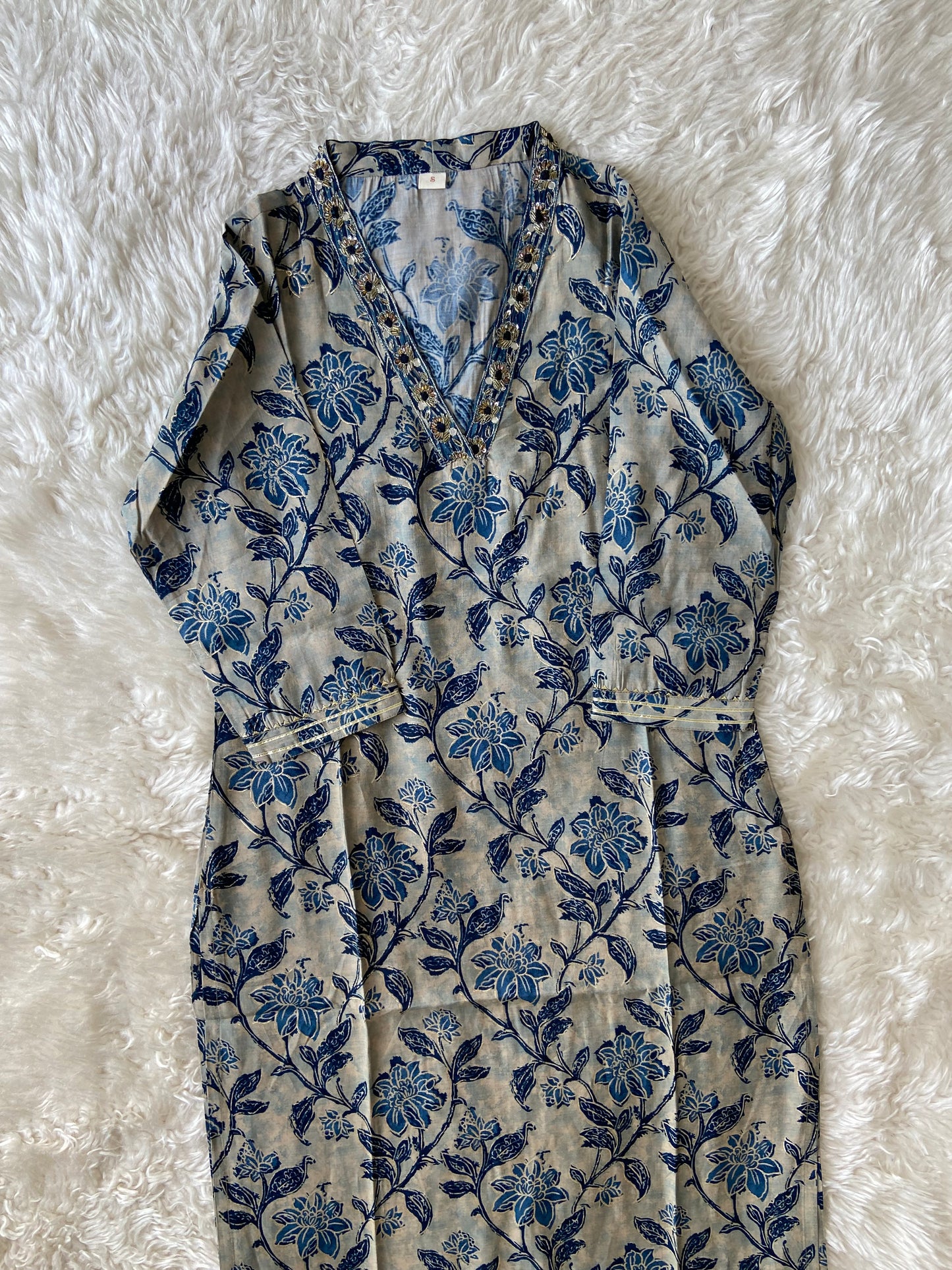 Pure Muslin Silk kurti