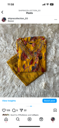 Pure Muslin Silk Kurti Pant Set