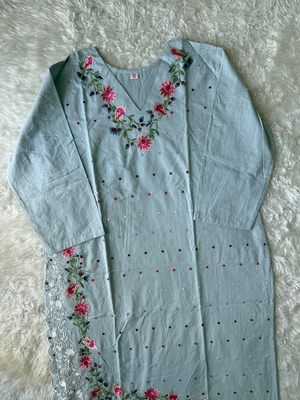Premium Mul Cotton Thread Work Collection