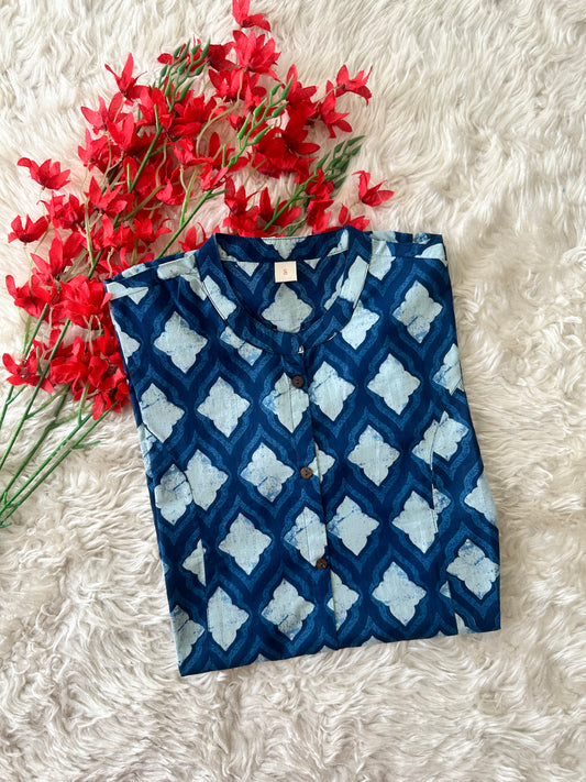 Premium Cotton Short Kurti