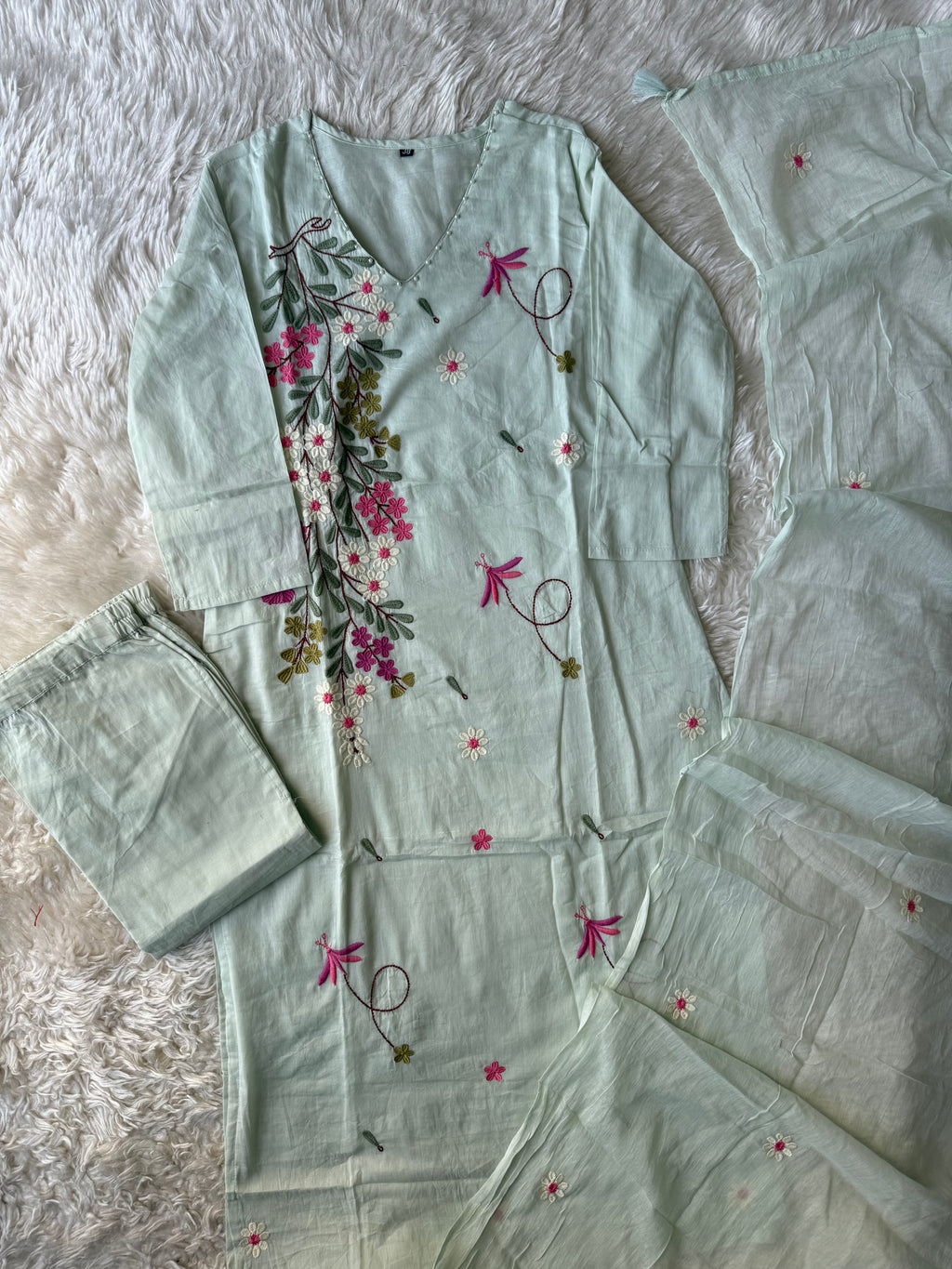 Premium Cotton Thread Work Collection