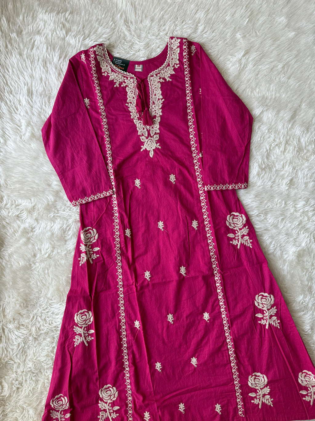 Premium Cotton Kurti Pant Dupatta Set