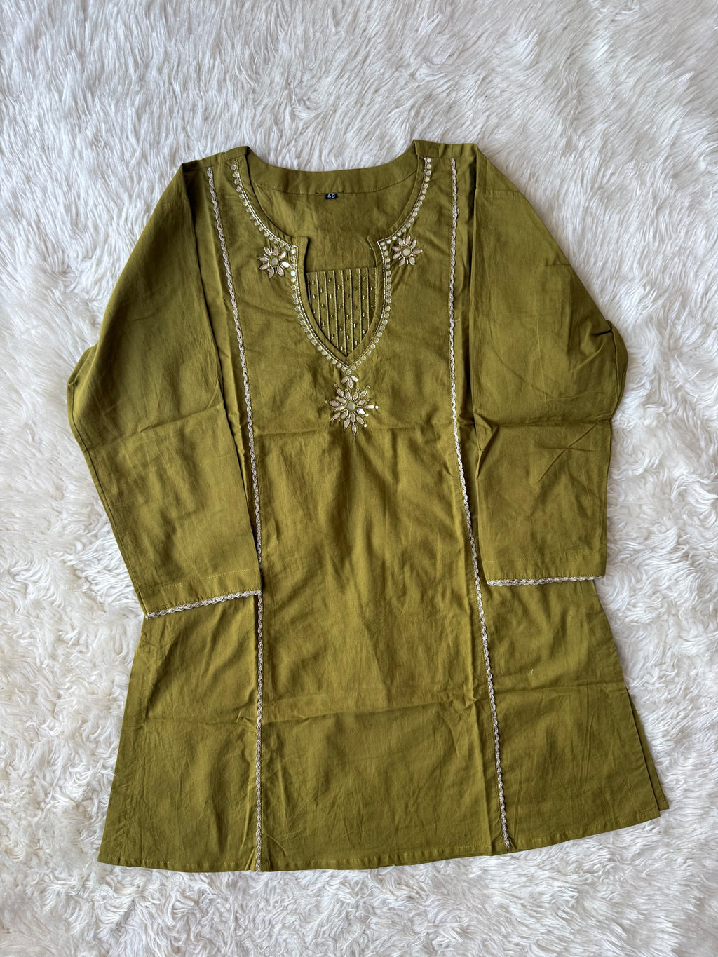 Premium Cotton Kurti Plazo Dupatta Set