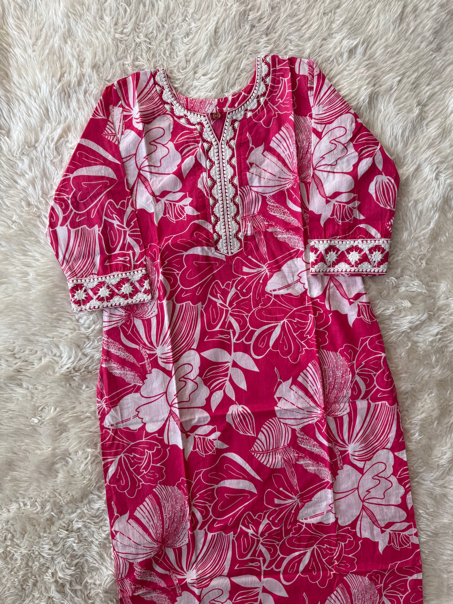 Pure Cotton Kurti