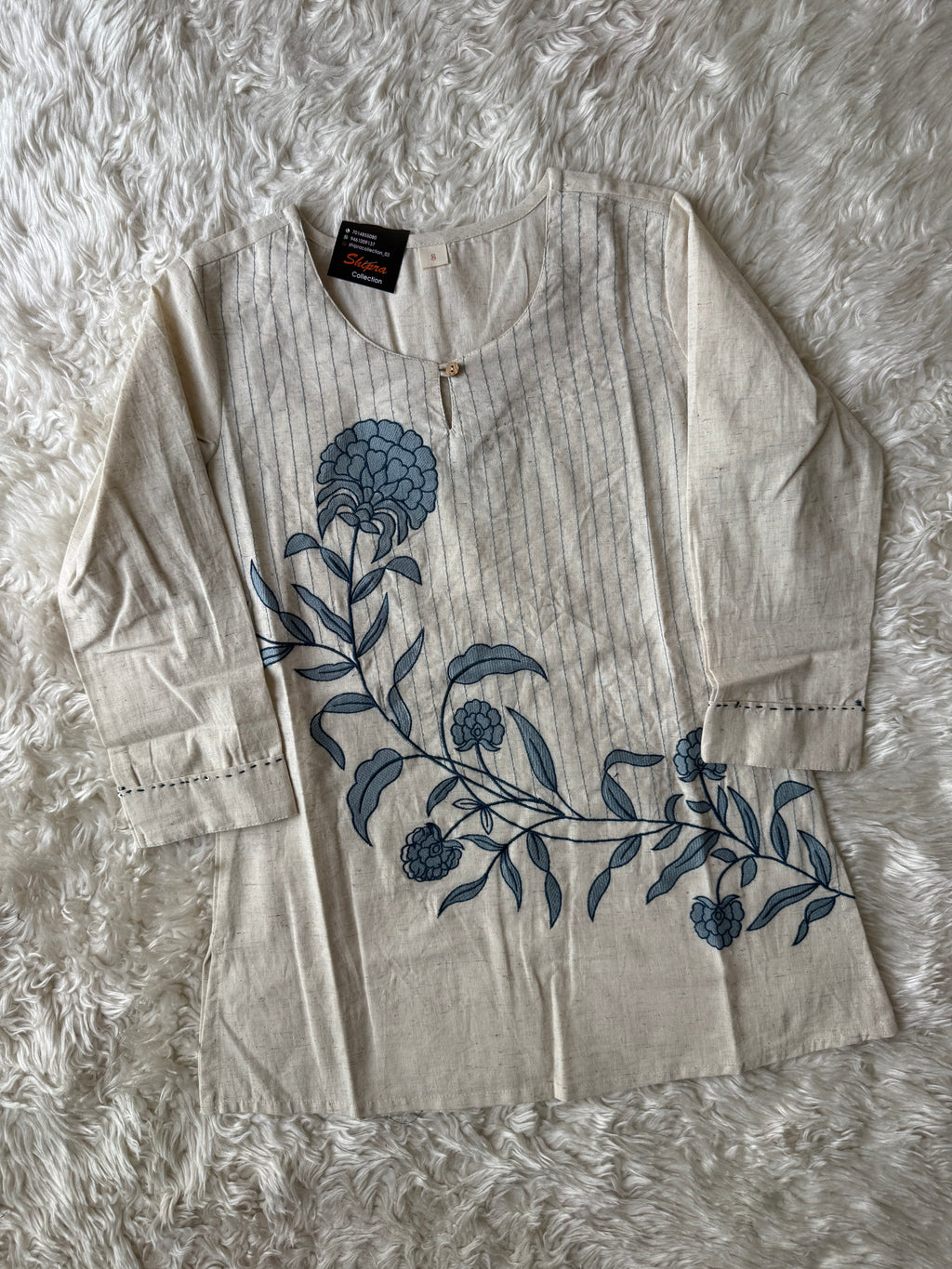 Khadi Cotton Short Kurti