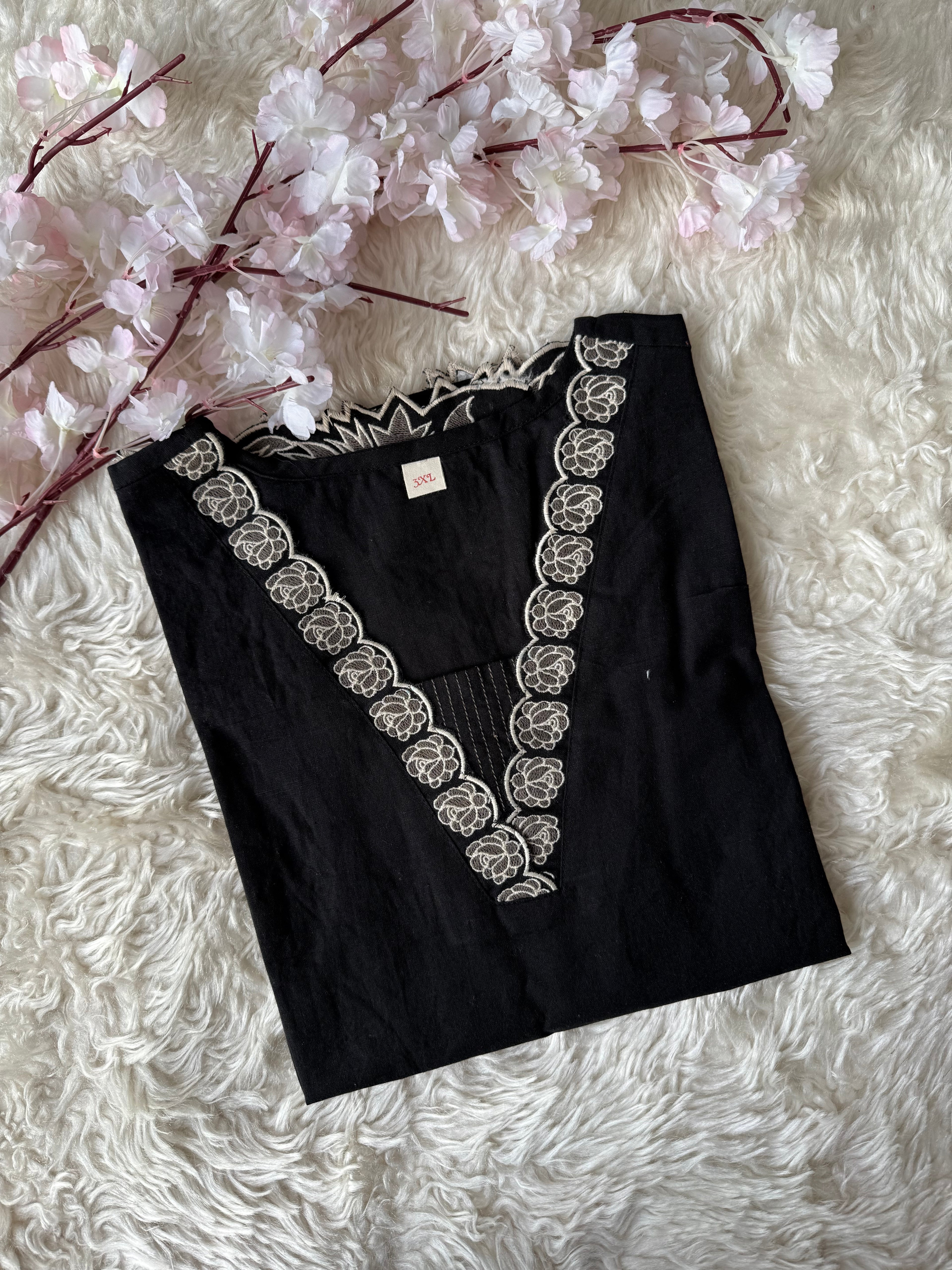 “Plus Size” Khadi Cotton Short Kurti