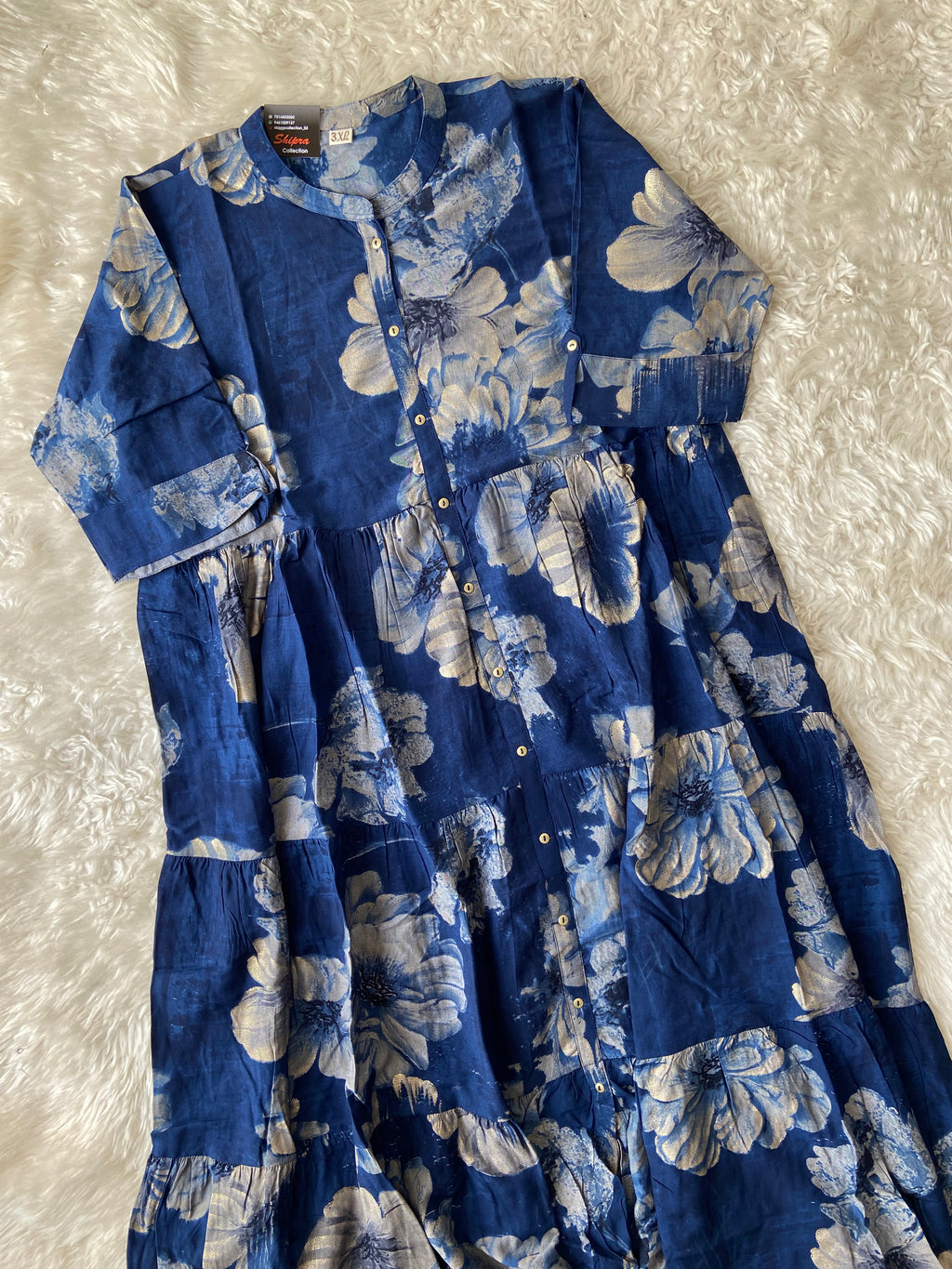 Premium Cotton Flare Kurti