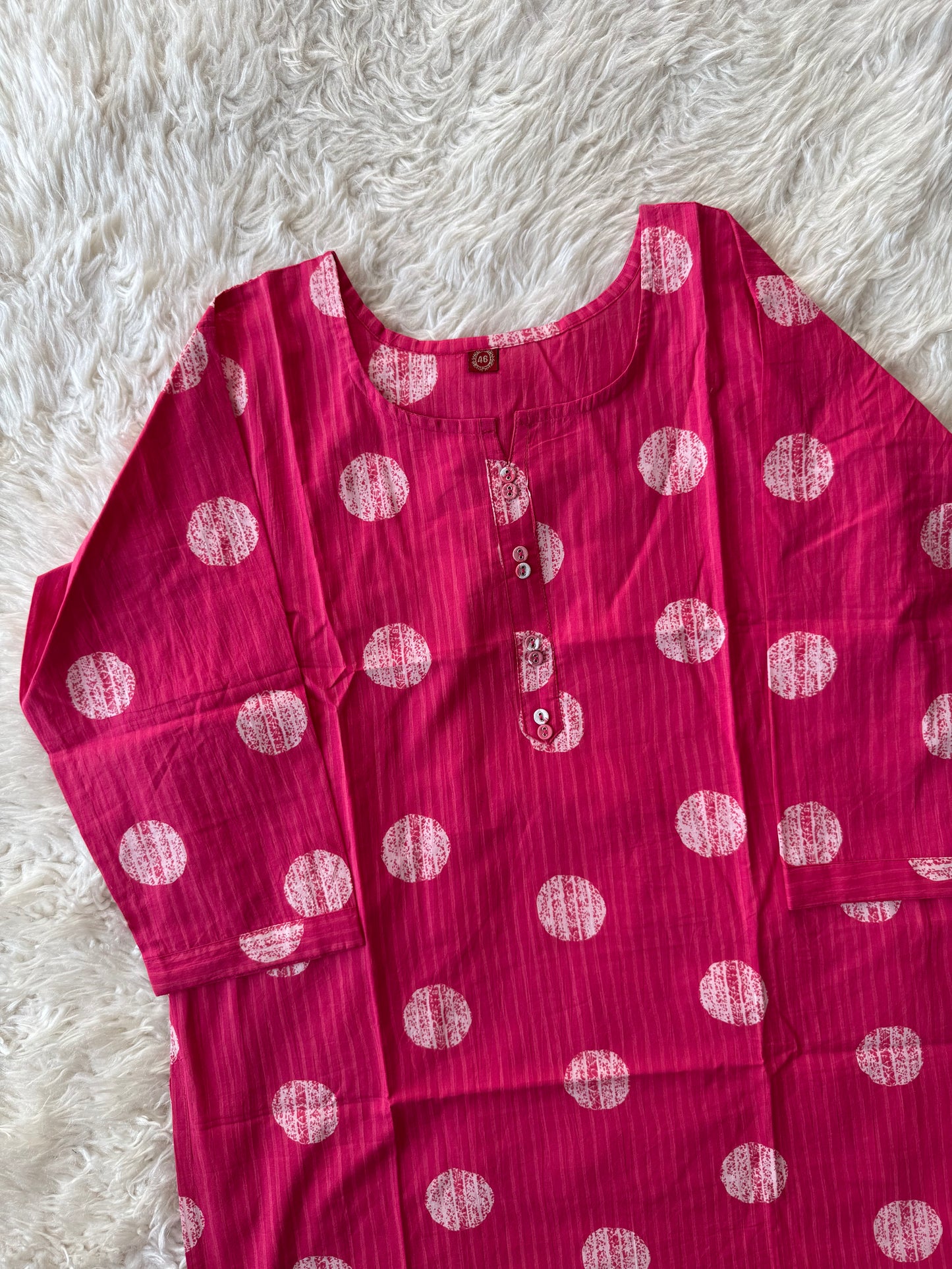 Pure Cotton Short Kurti