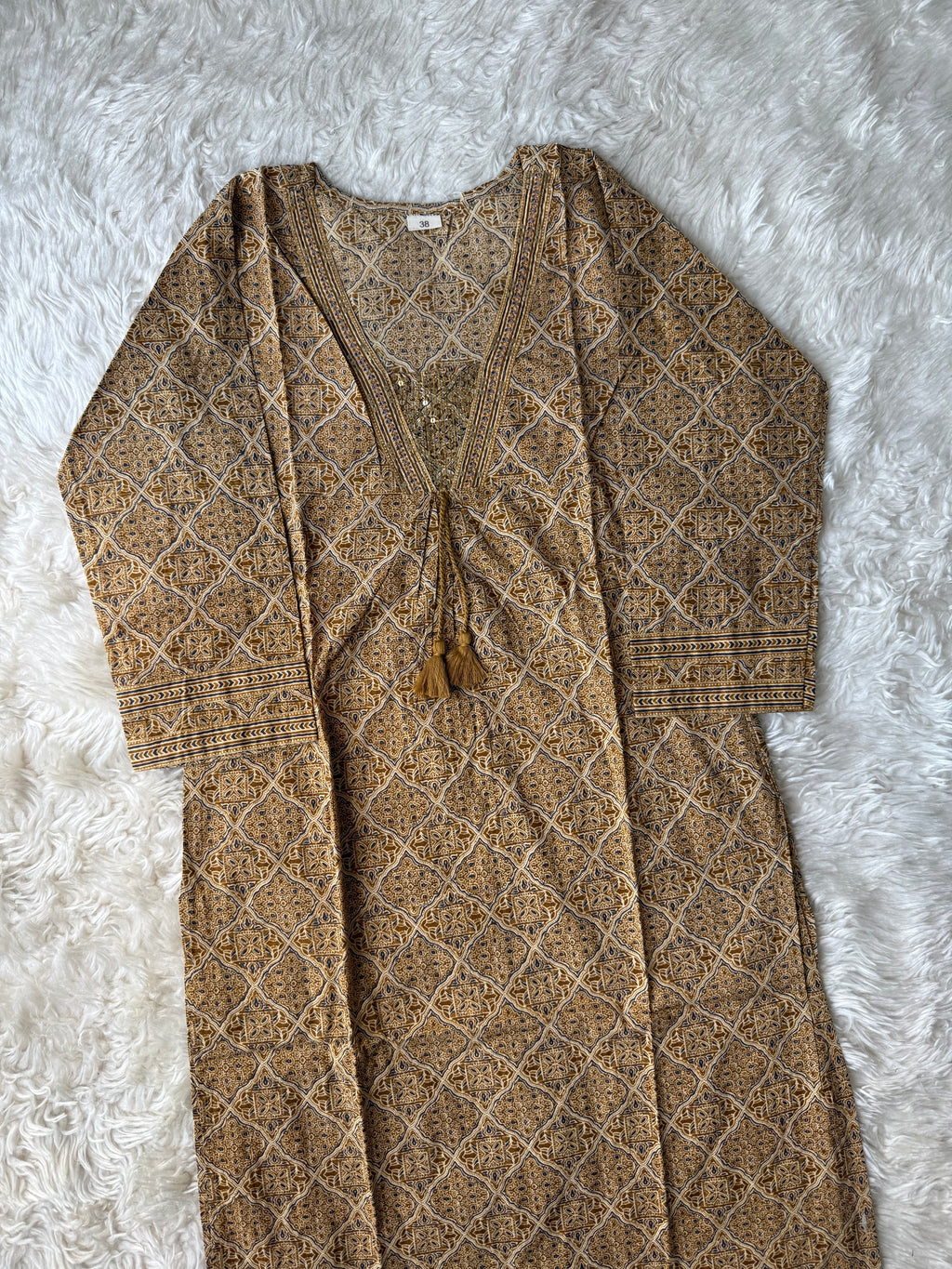 Pure Cotton Kurti Pant Dupatta Set