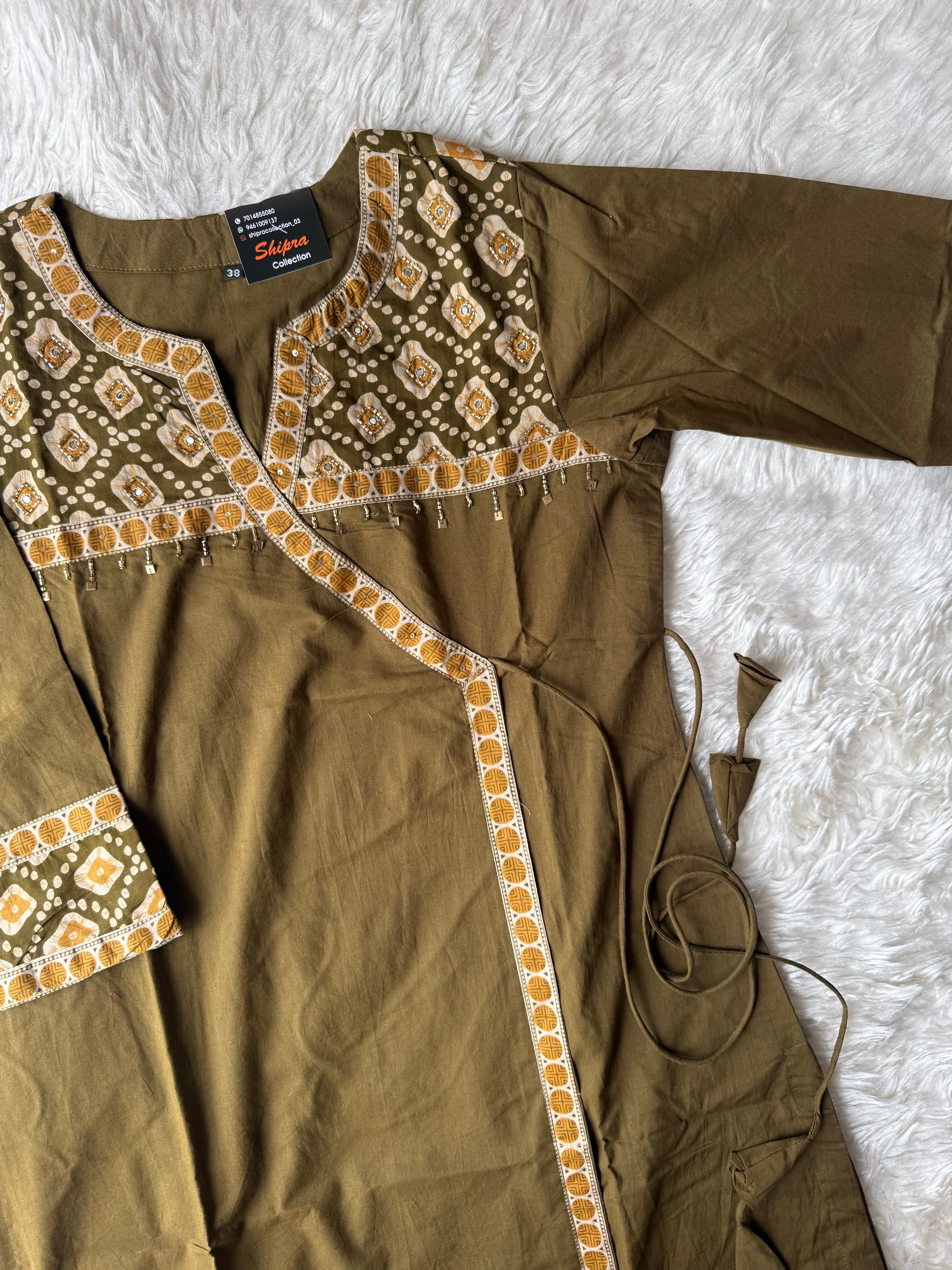 Premium Cotton Kurti Pant Dupatta Set