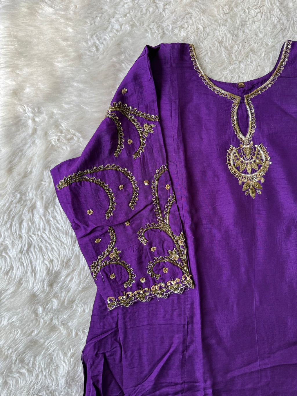 “Plus Size” Dola Silk Kurti Pant Dupatta Set