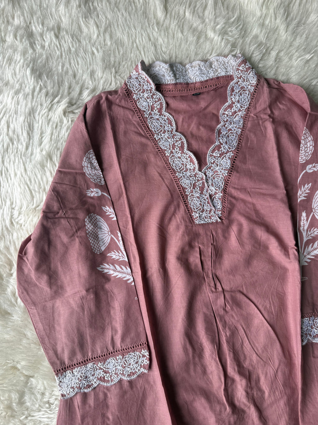 Cotton Kurti Pant Set