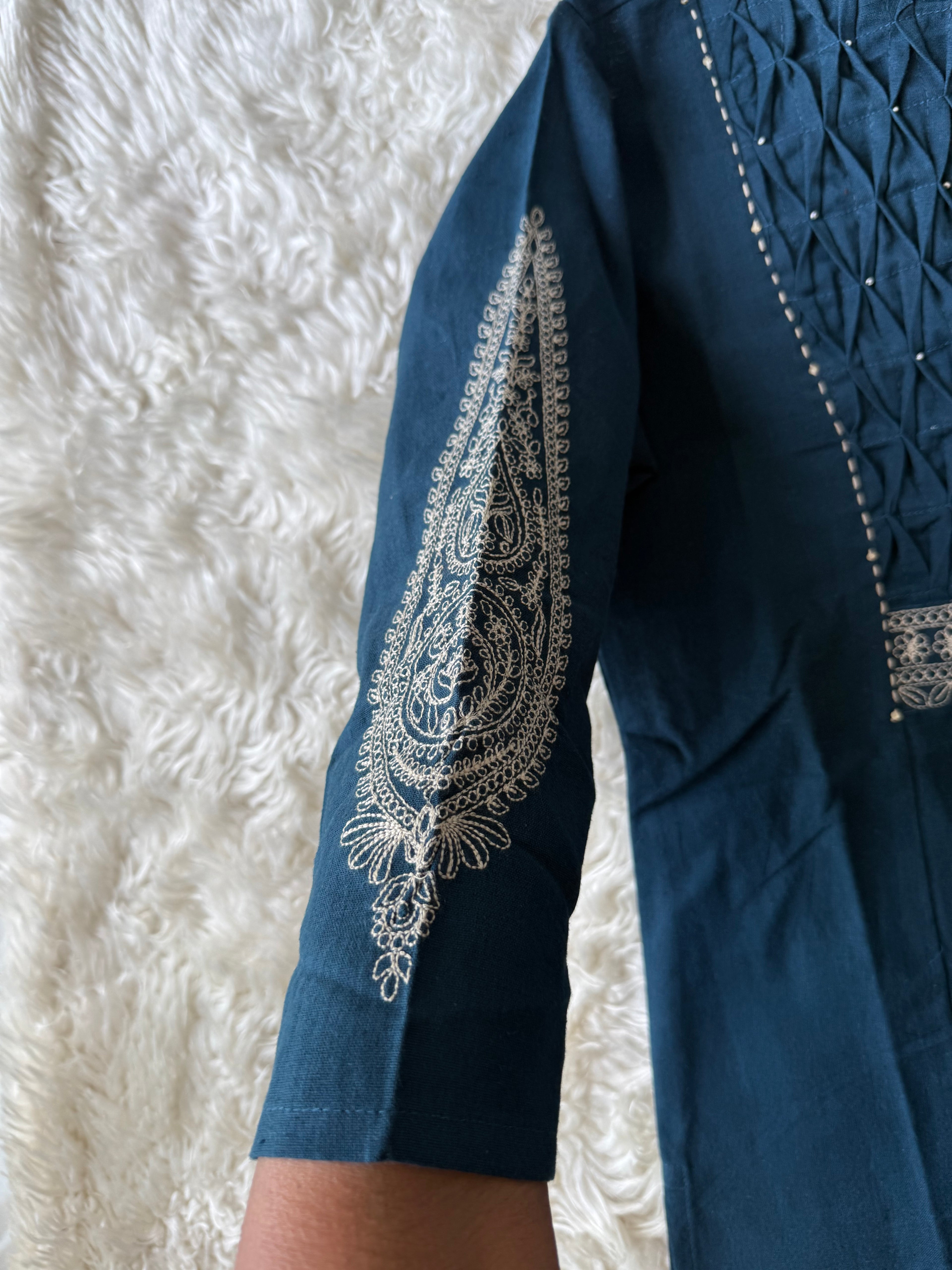 Khadi Cotton Short Kurti