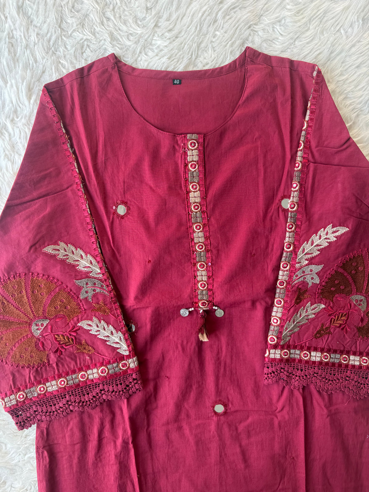 Premium Cotton Kurti Plazo Dupatta Set