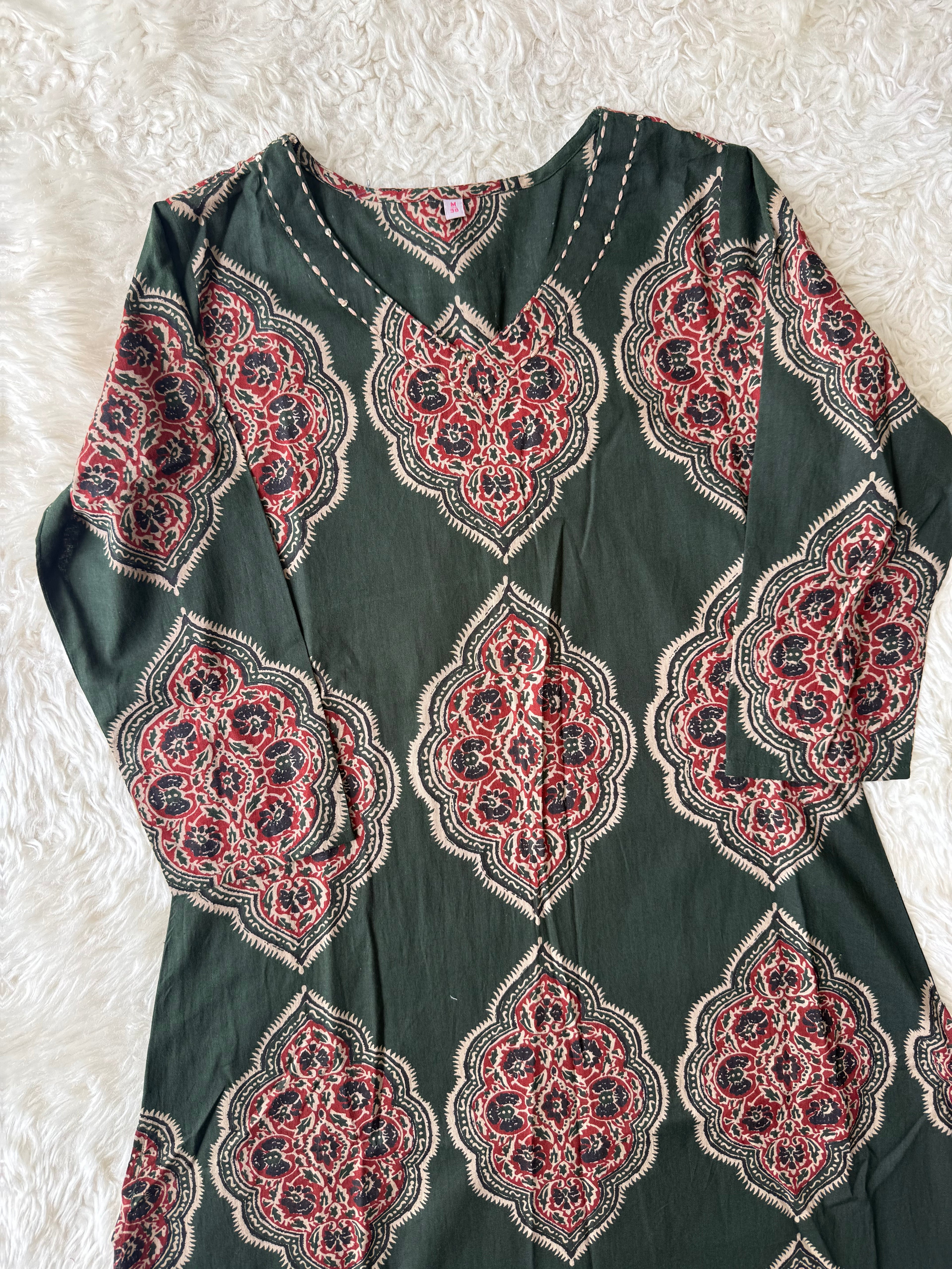 Premium Cotton Kurti Pant Set