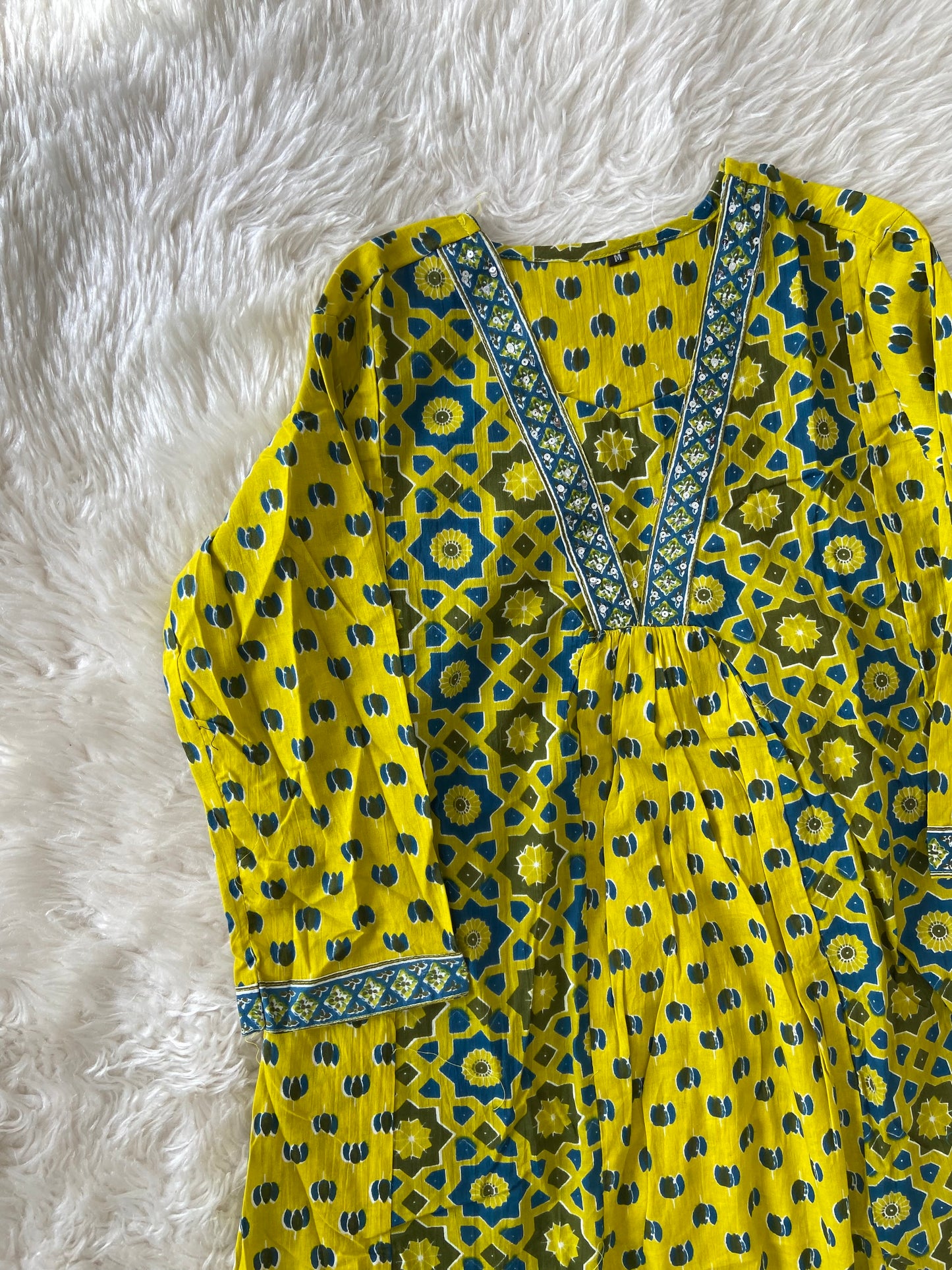 Cotton Kurti Pant Set