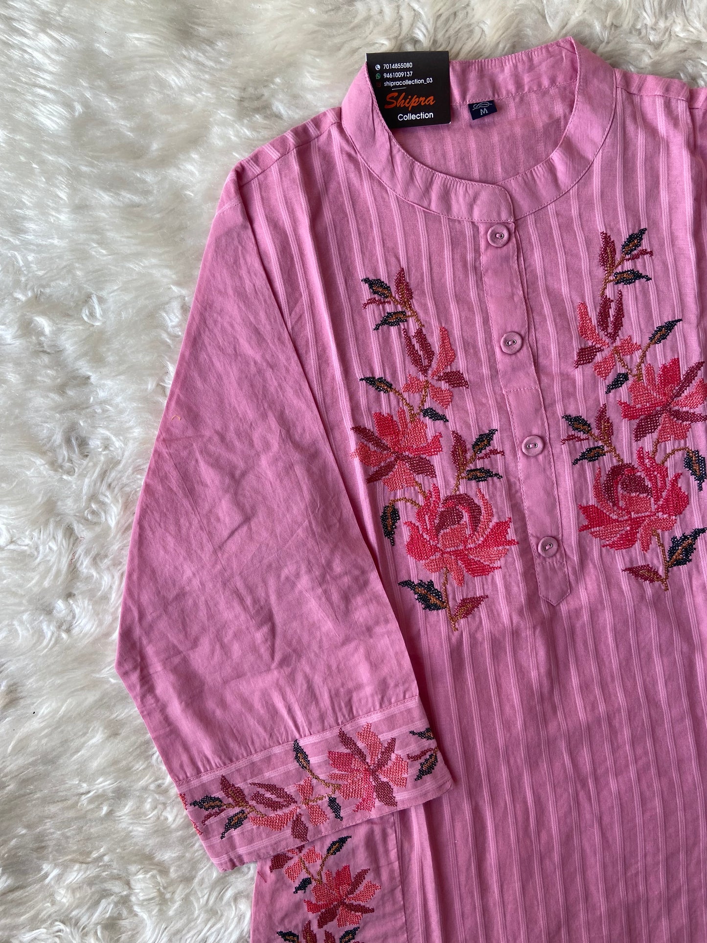 Premium Cotton Thread Work Collection