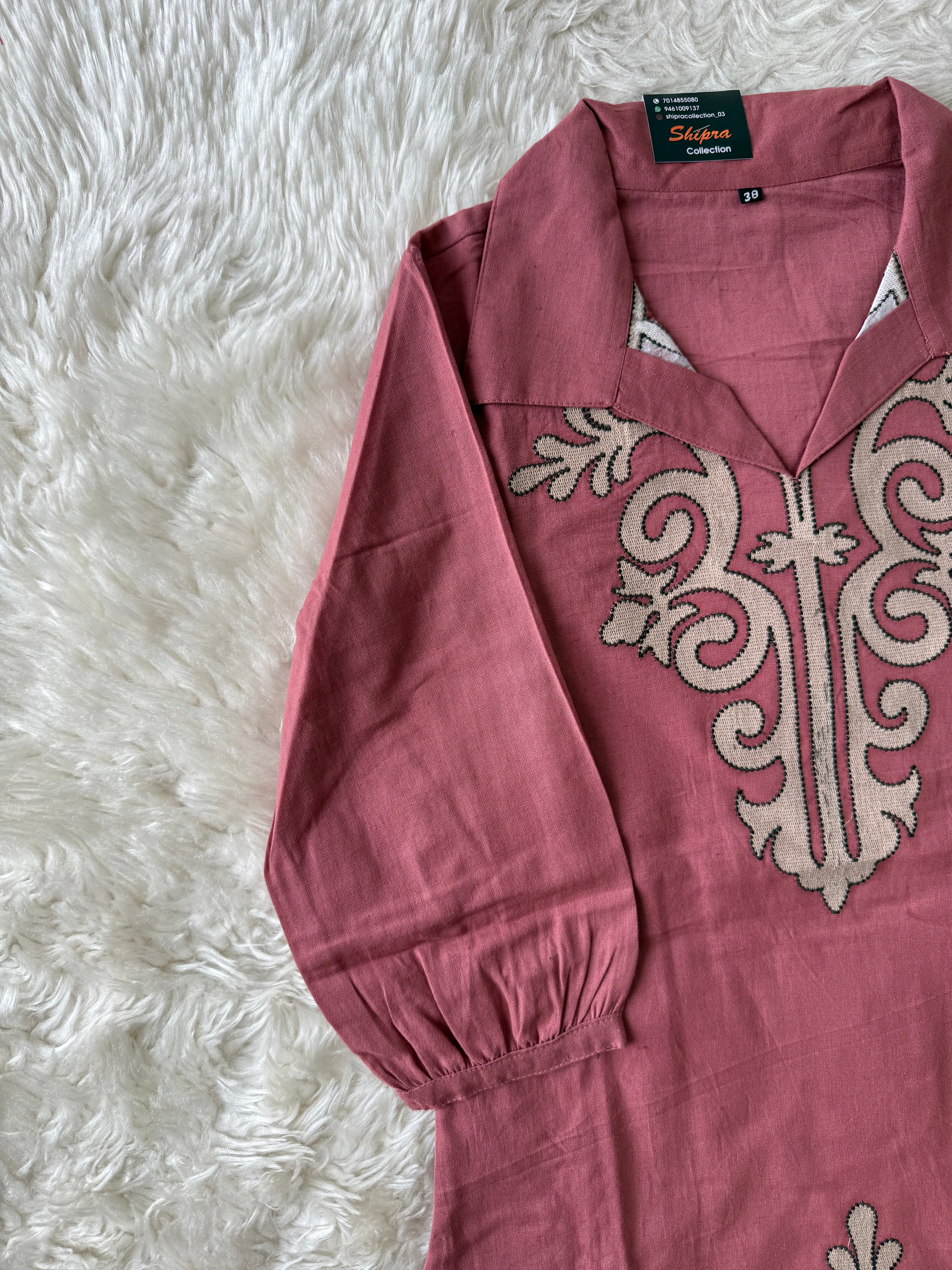Soft Khadi Cotton Co-ord Set