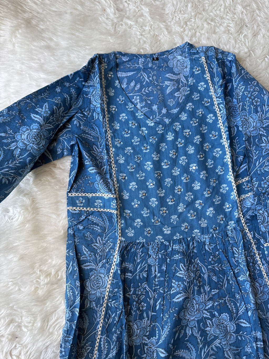Pure Cotton Kurti Pant Dupatta Set