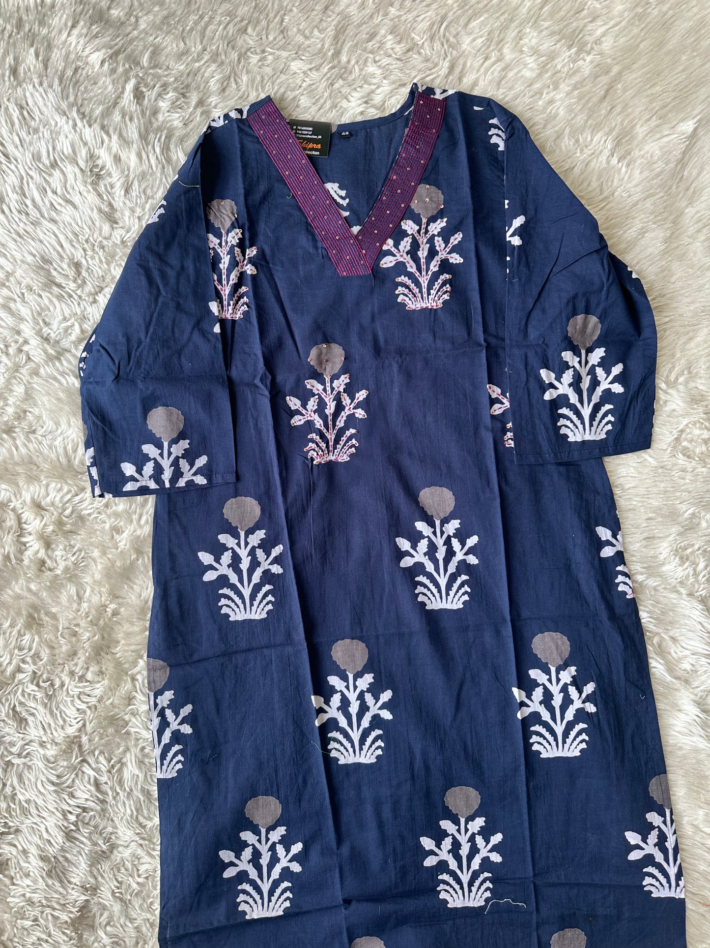 Pure Cotton Kurti