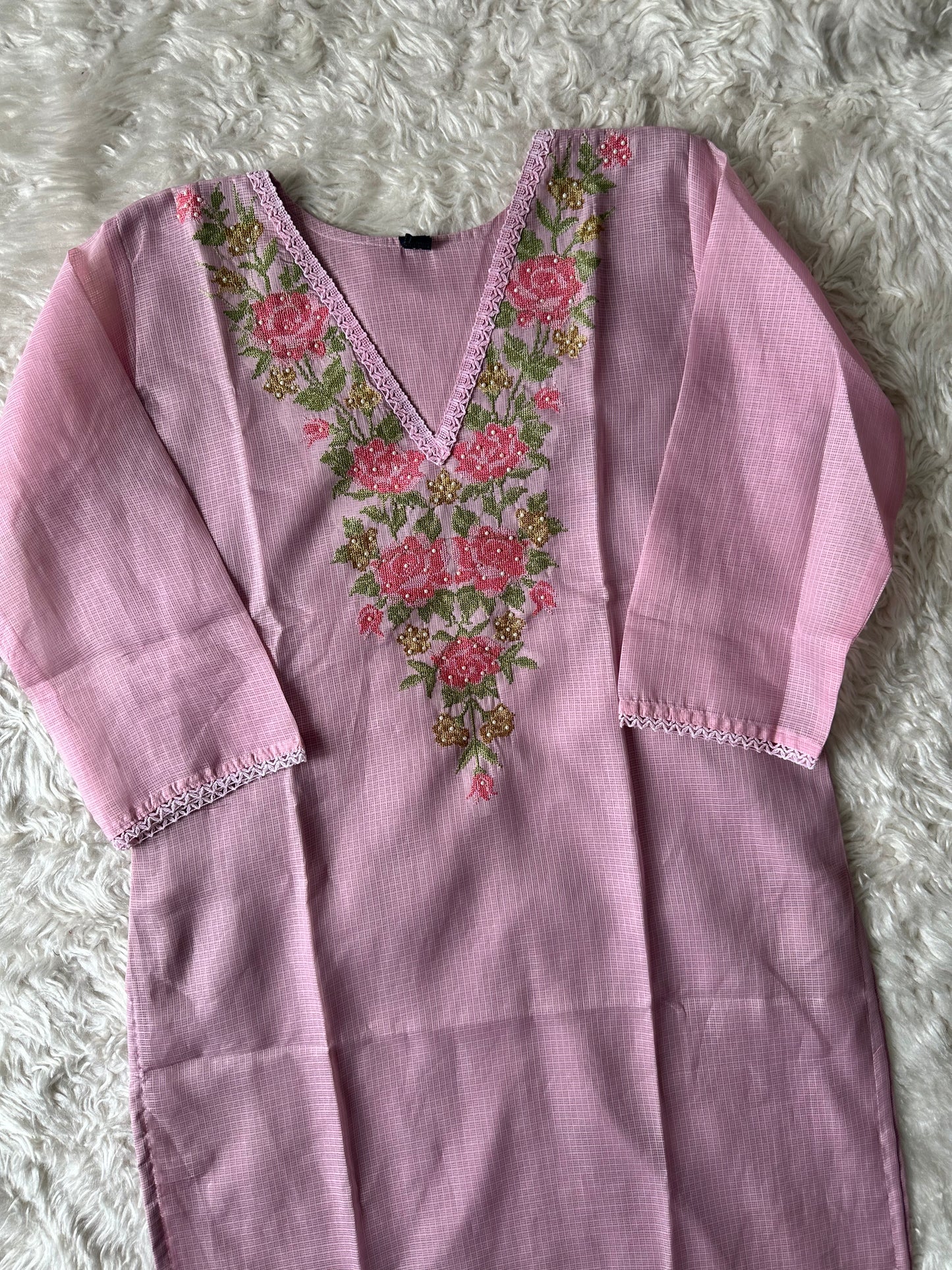 Doriya Kurti Pant Dupatta Set