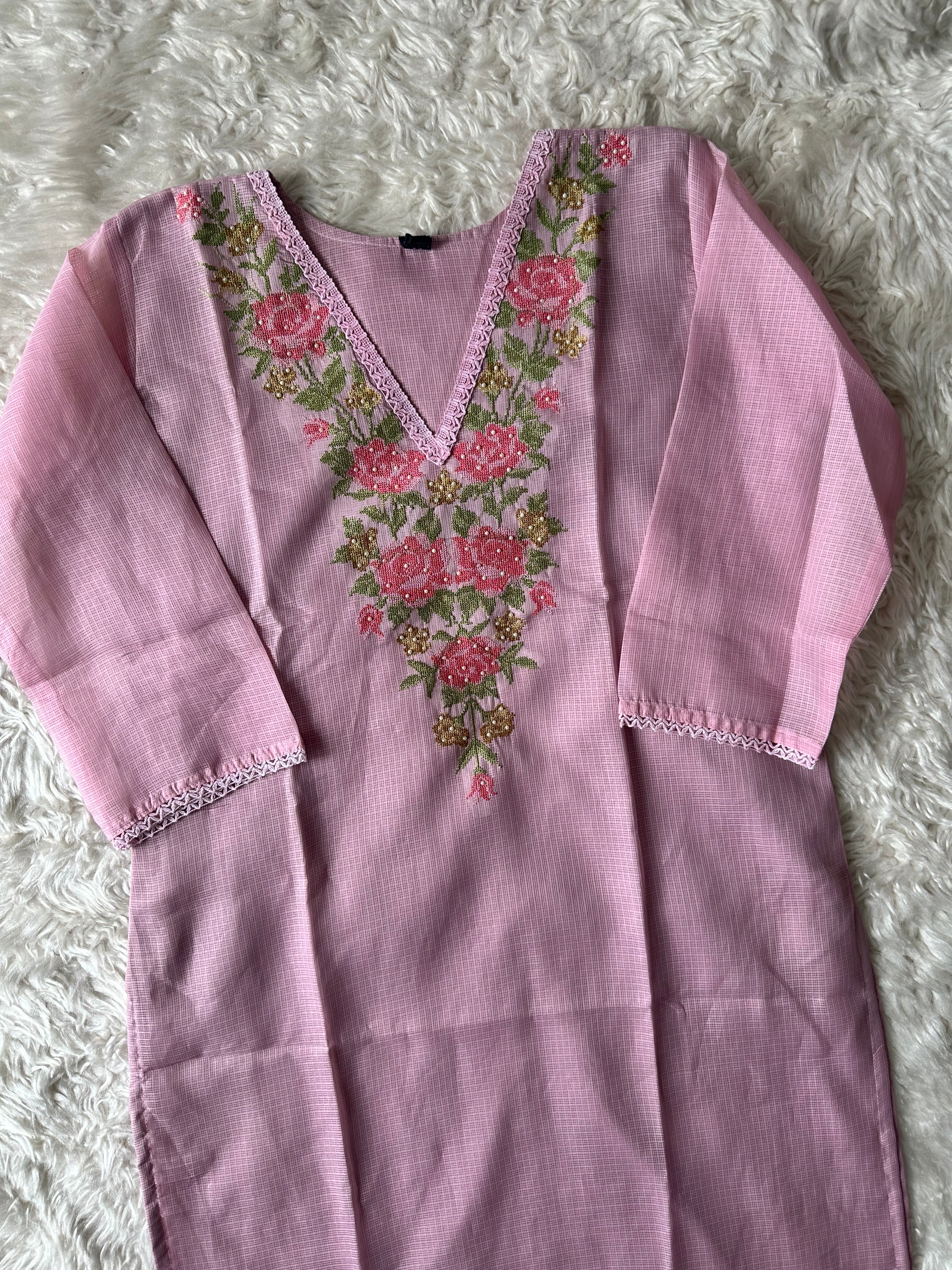Doriya Kurti Pant Dupatta Set