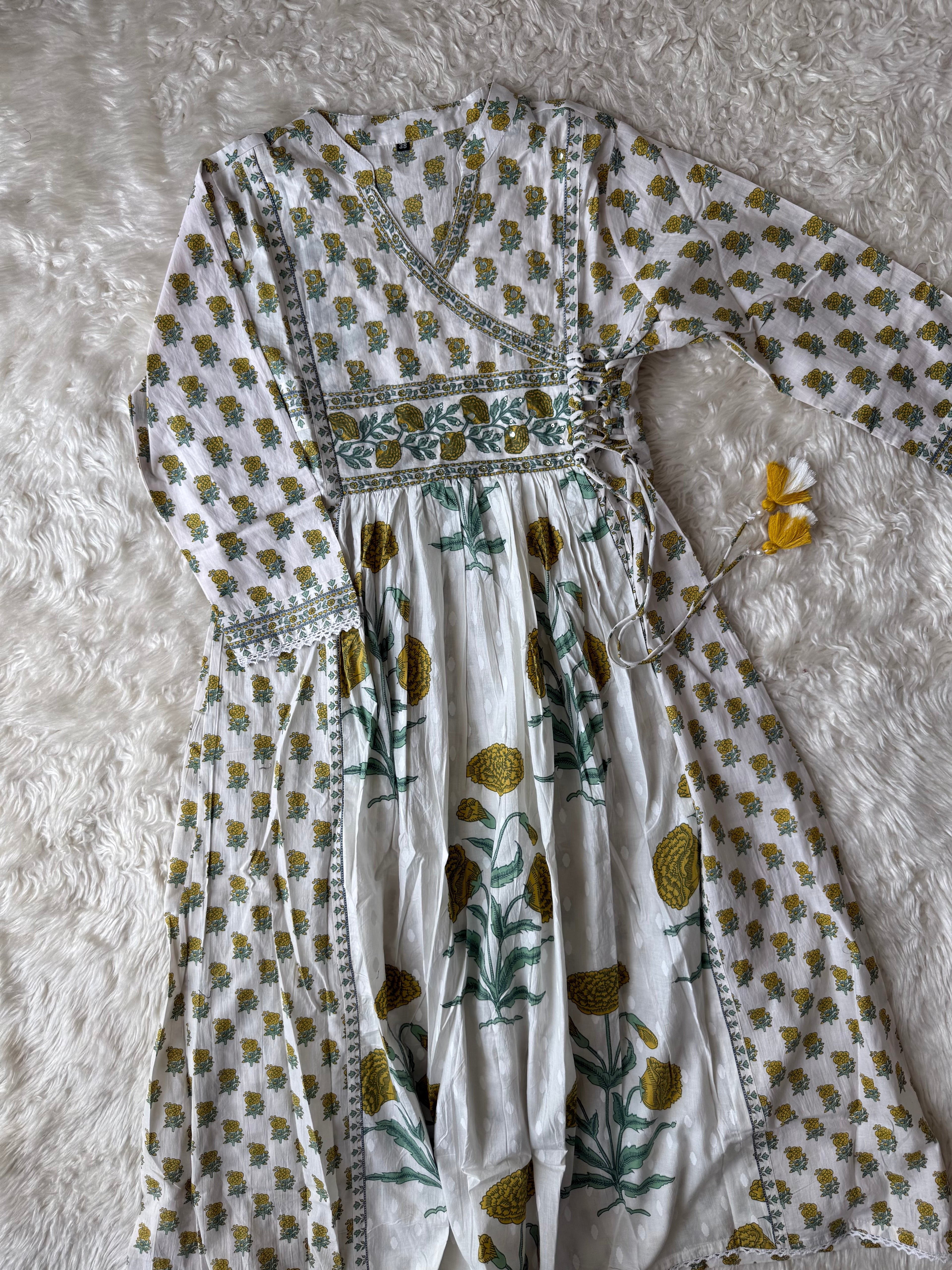 Premium Cotton Kurti Pant Dupatta Set