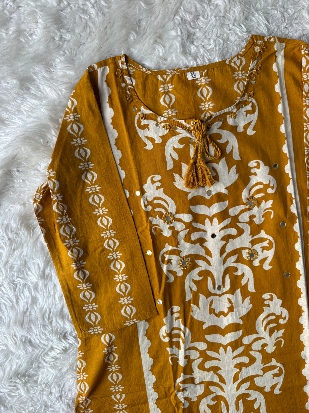 Premium Cotton Kurti Pant Dupatta Set