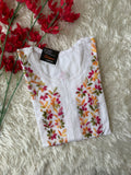 Mul Cotton Chikankari kurti