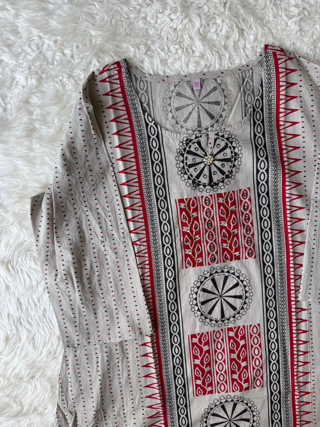 Pure Cotton Kurti Pant Set