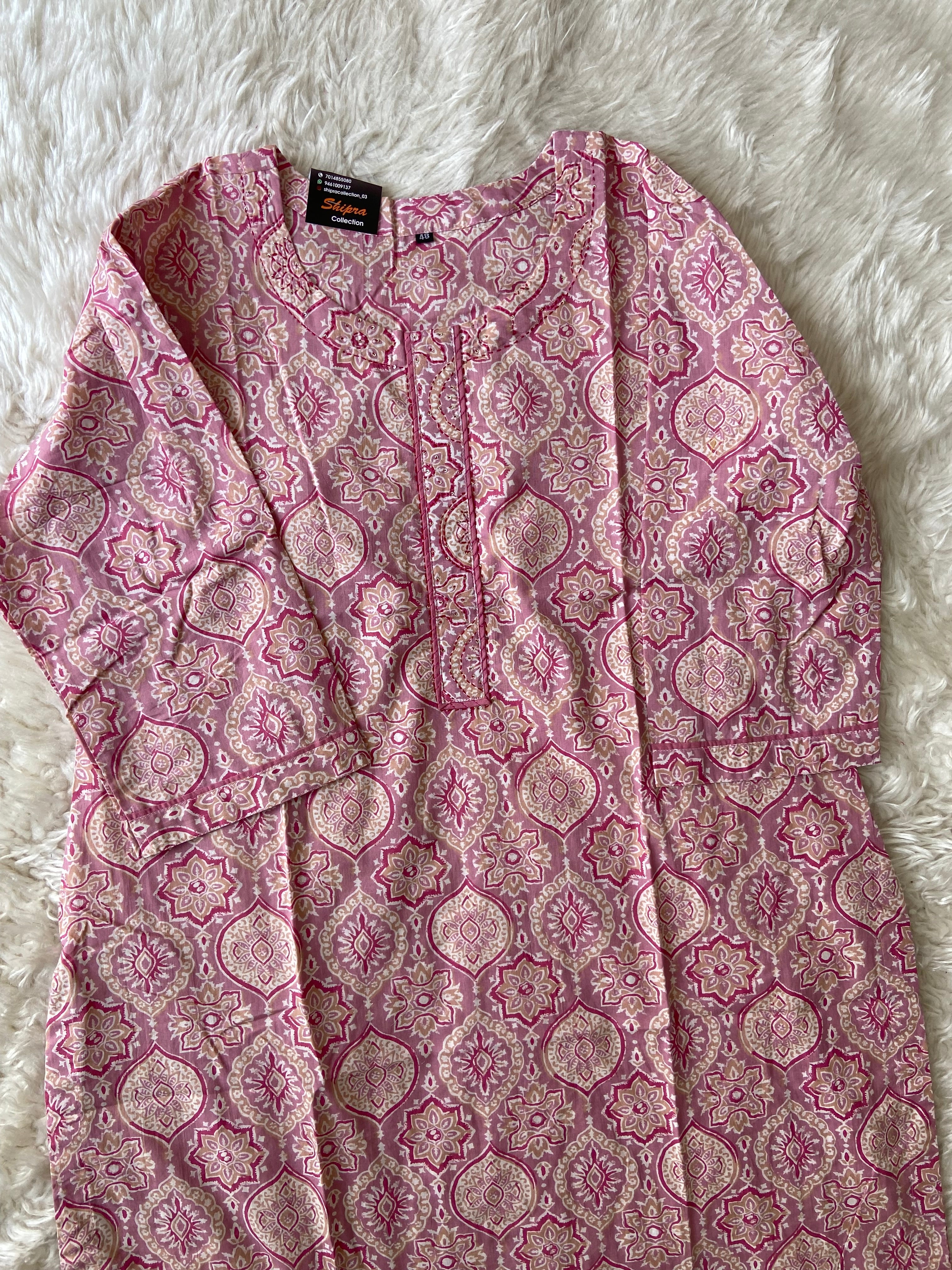 Premium Cotton Kurti