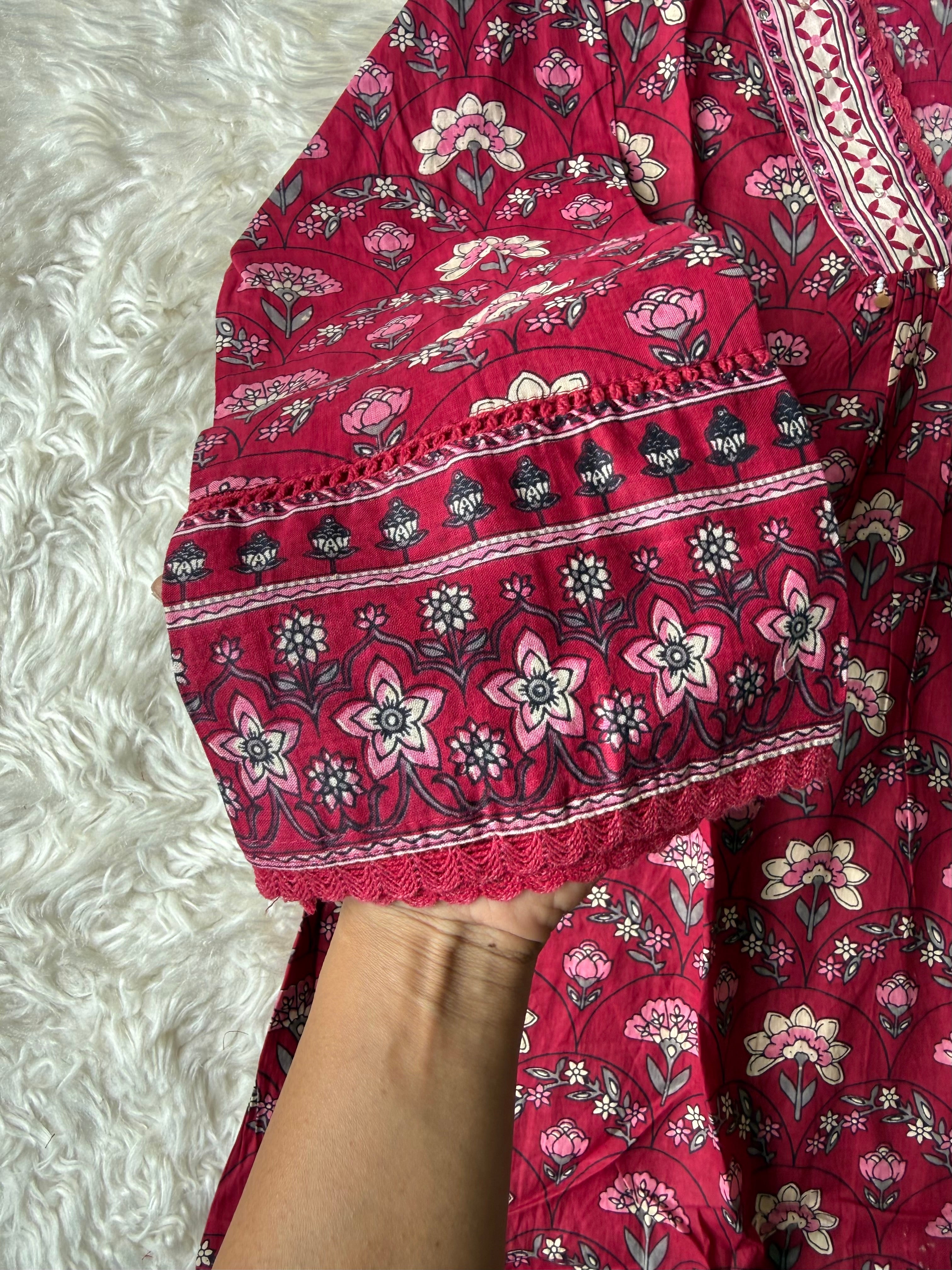 Budget Friendly Kurti Pant Dupatta Set