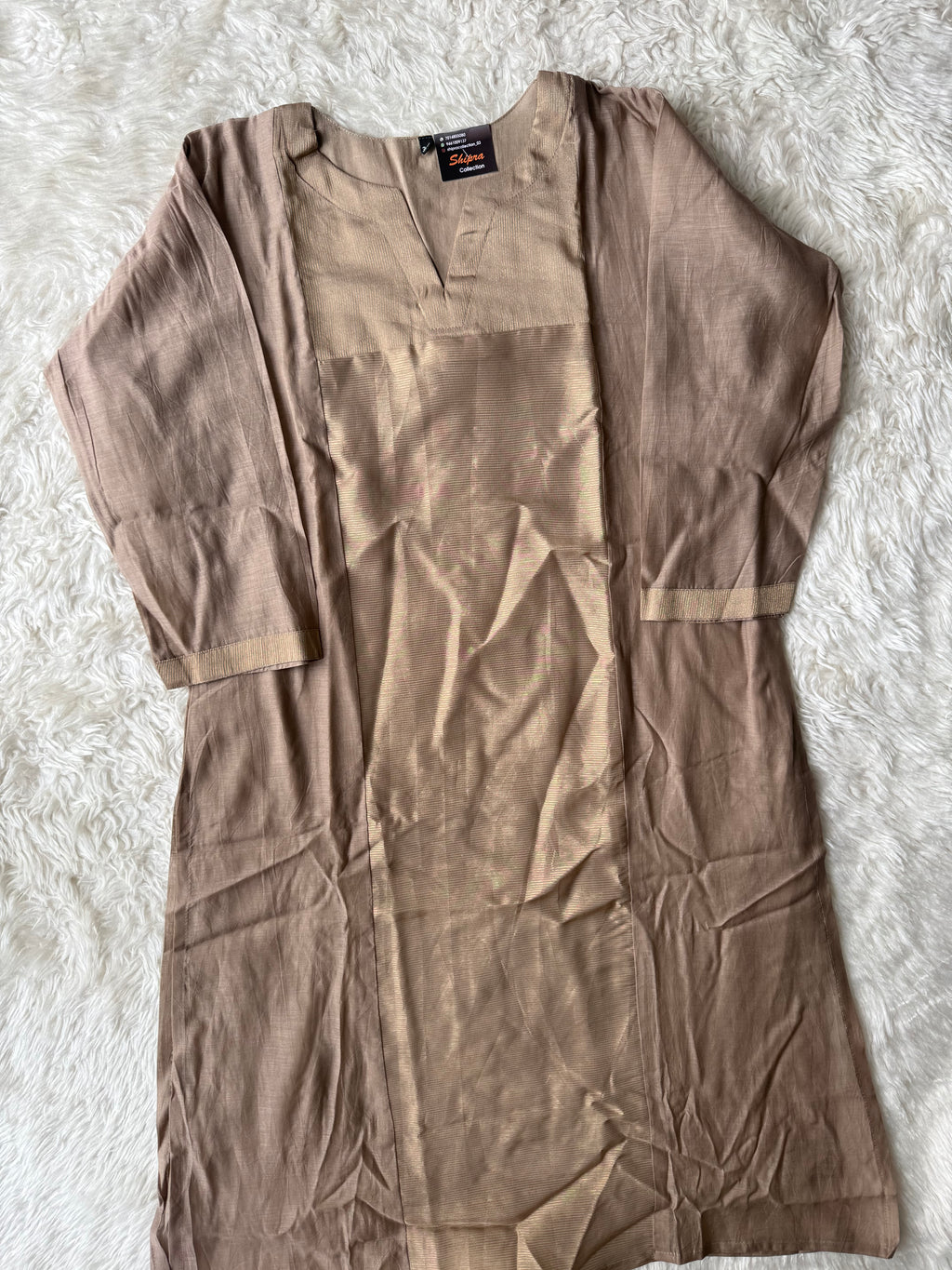 “Plus Size” Mul Chanderi Kurti Pant Dupatta Set