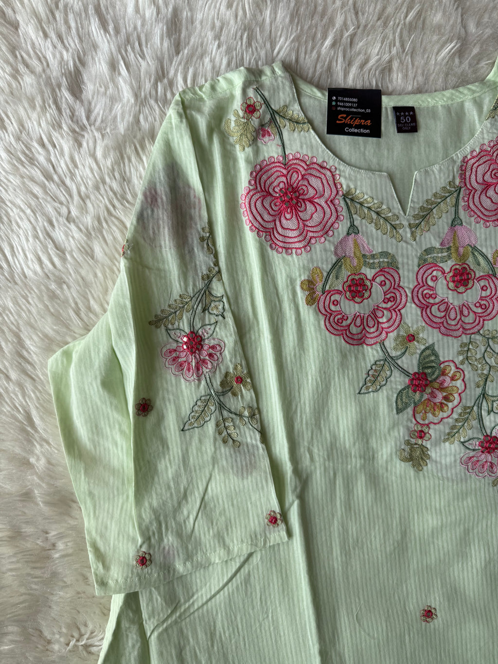 Premium Mul Cotton Thread Work Collection