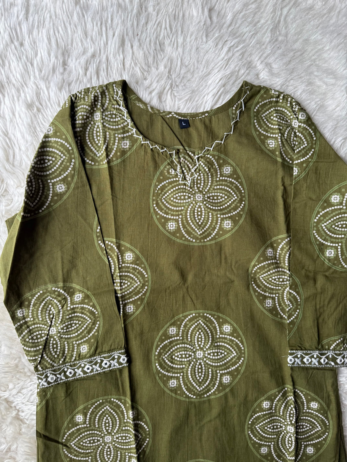 Cotton Kurti Pant Set