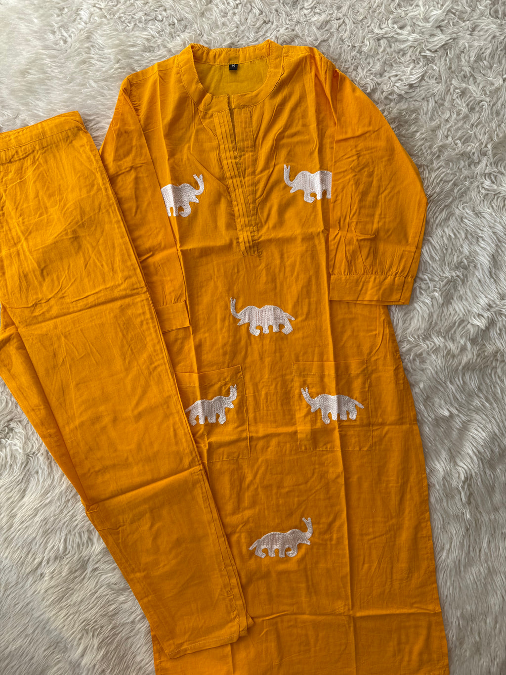 Cotton Kurti Pant Set