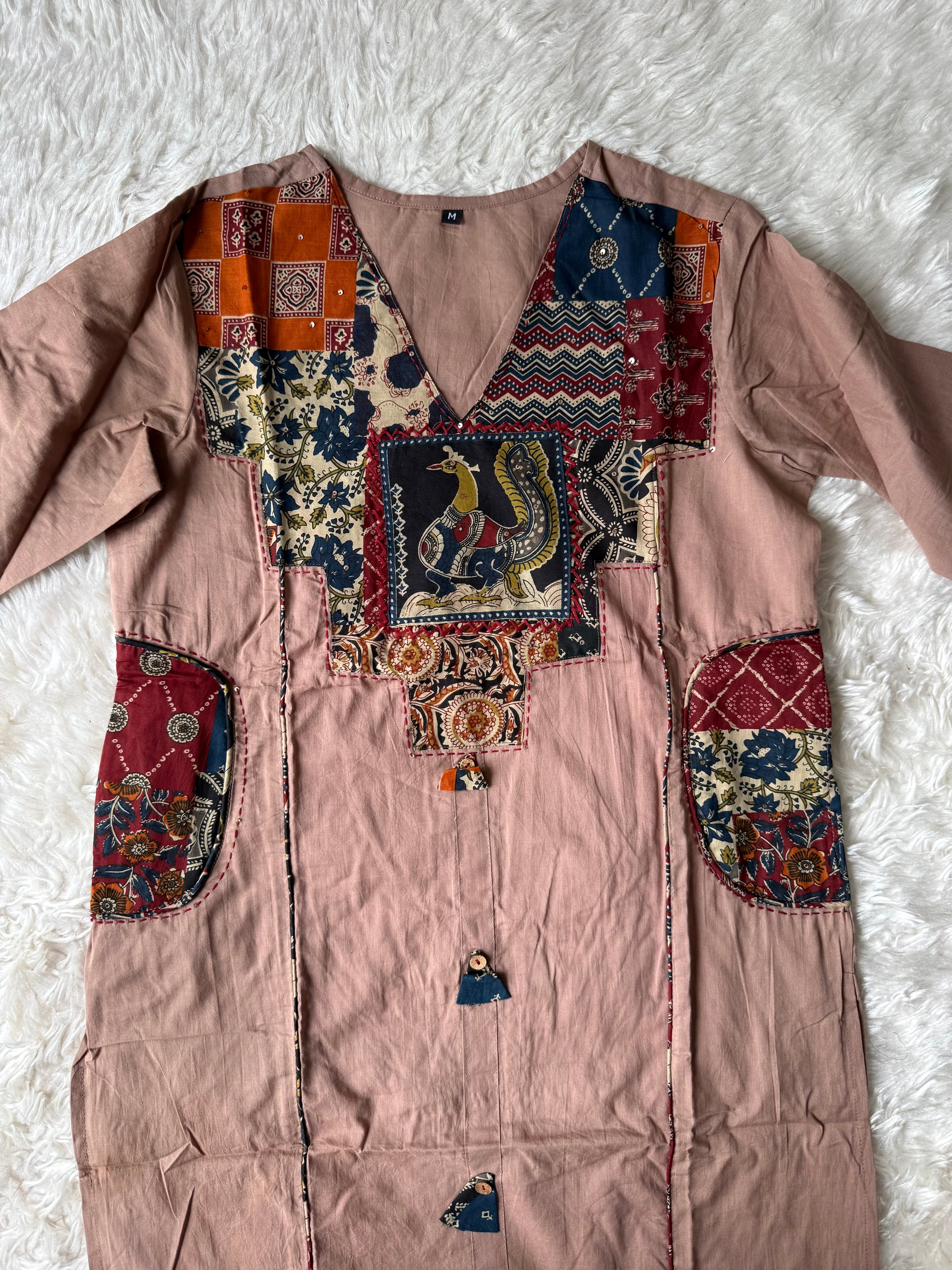 Pure Cotton Kurti Plazo Dupatta Set