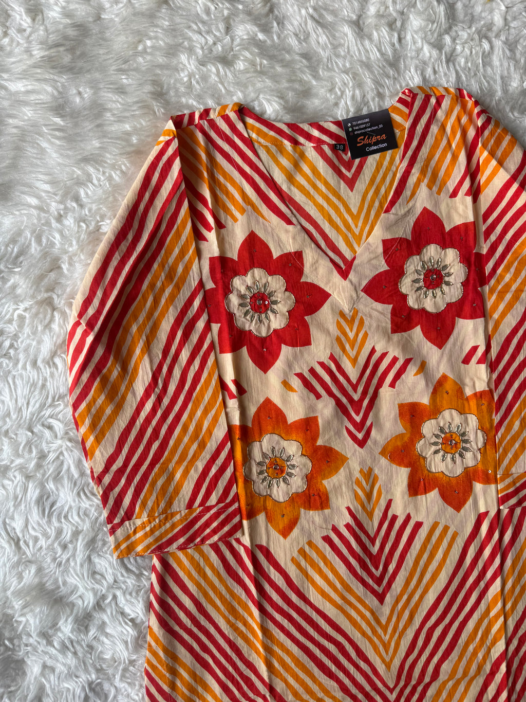 Premium Cotton Kurti Pant Dupatta Set