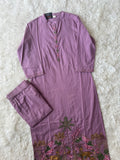 Pure Slub Cotton Kurti Pant Set