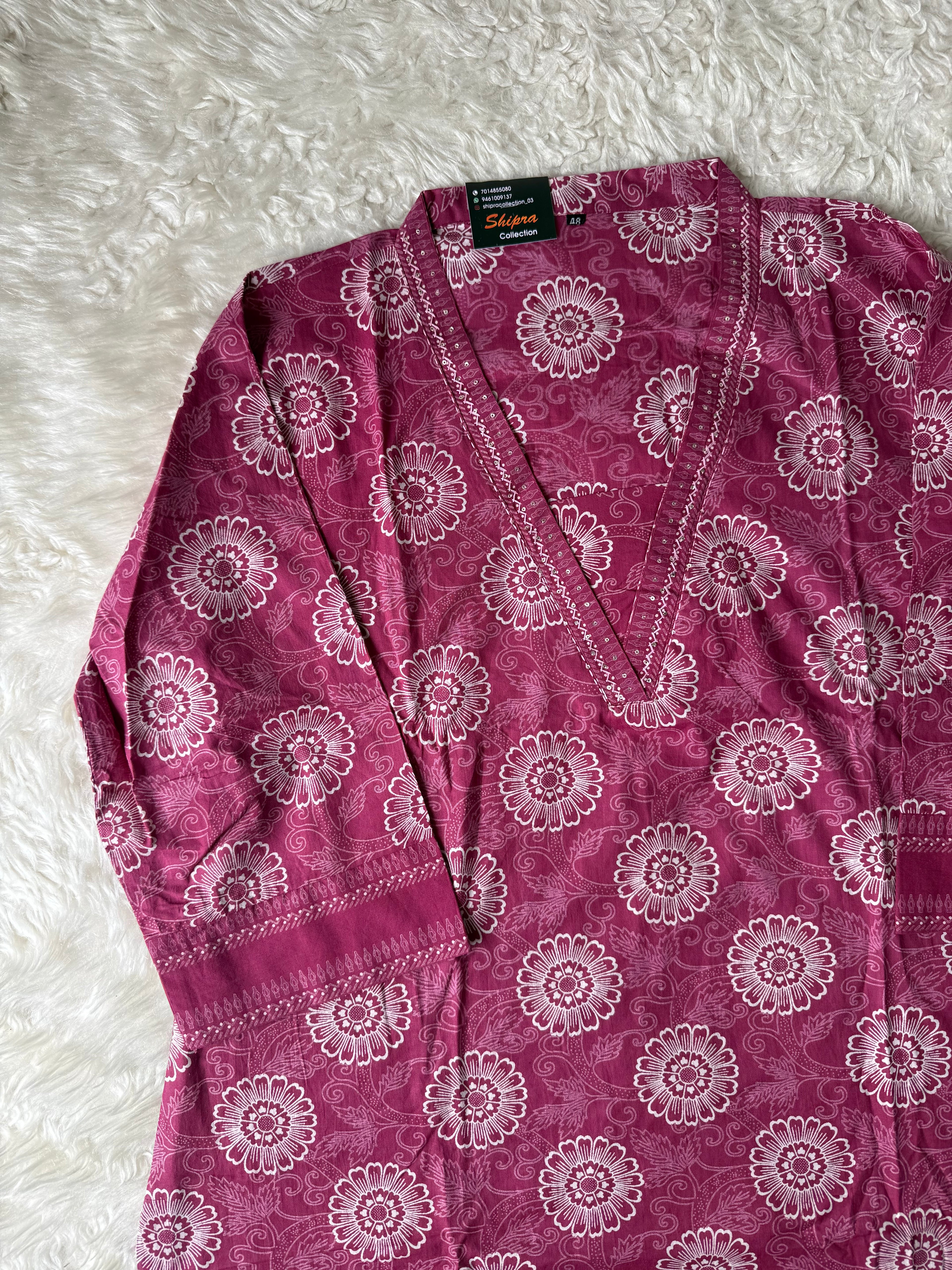 “Plus Size” Premium Cotton Co-ord Set