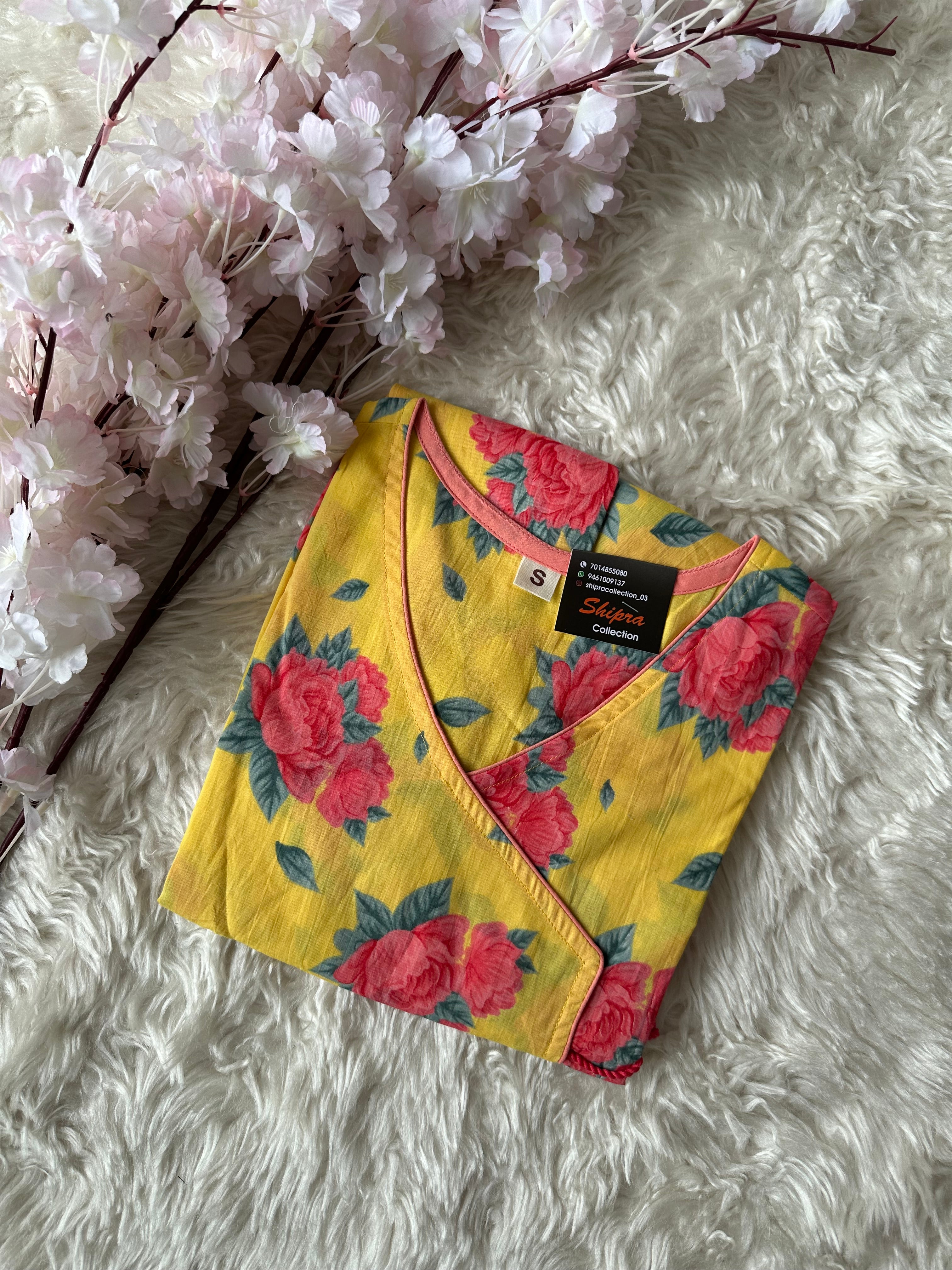 Premium Cotton Peplum Kurti