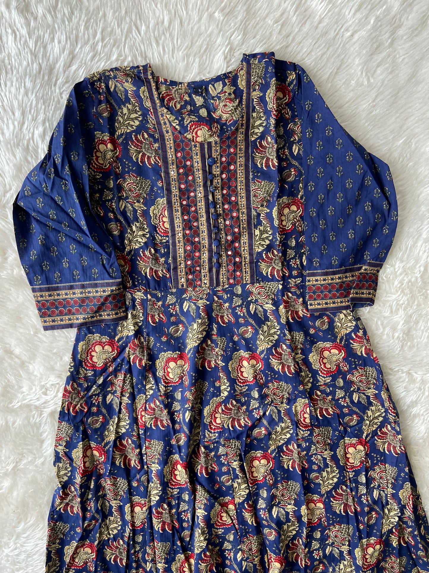Budget Friendly Flare Kurti Pant Dupatta Set