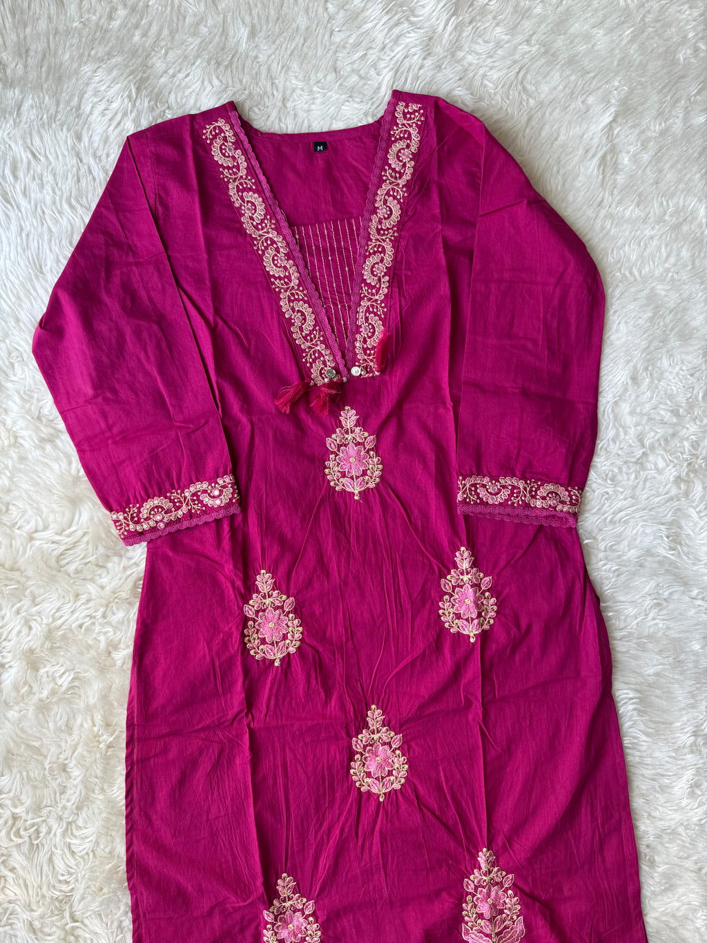 Budget Friendly Kurti Pant Dupatta Set