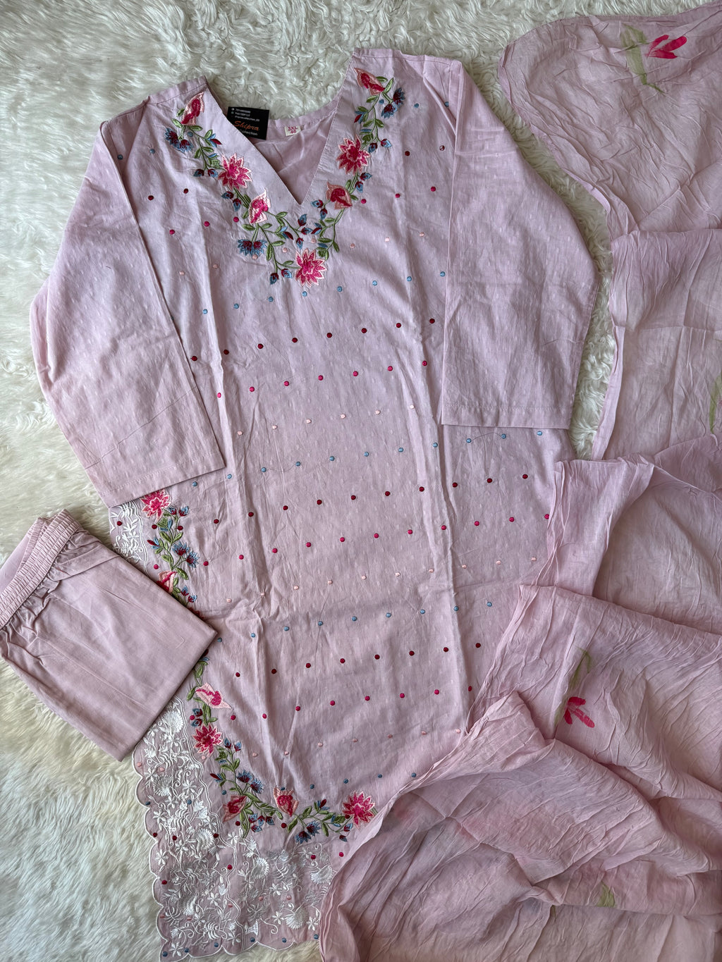 Premium Mul Cotton Thread Work Collection