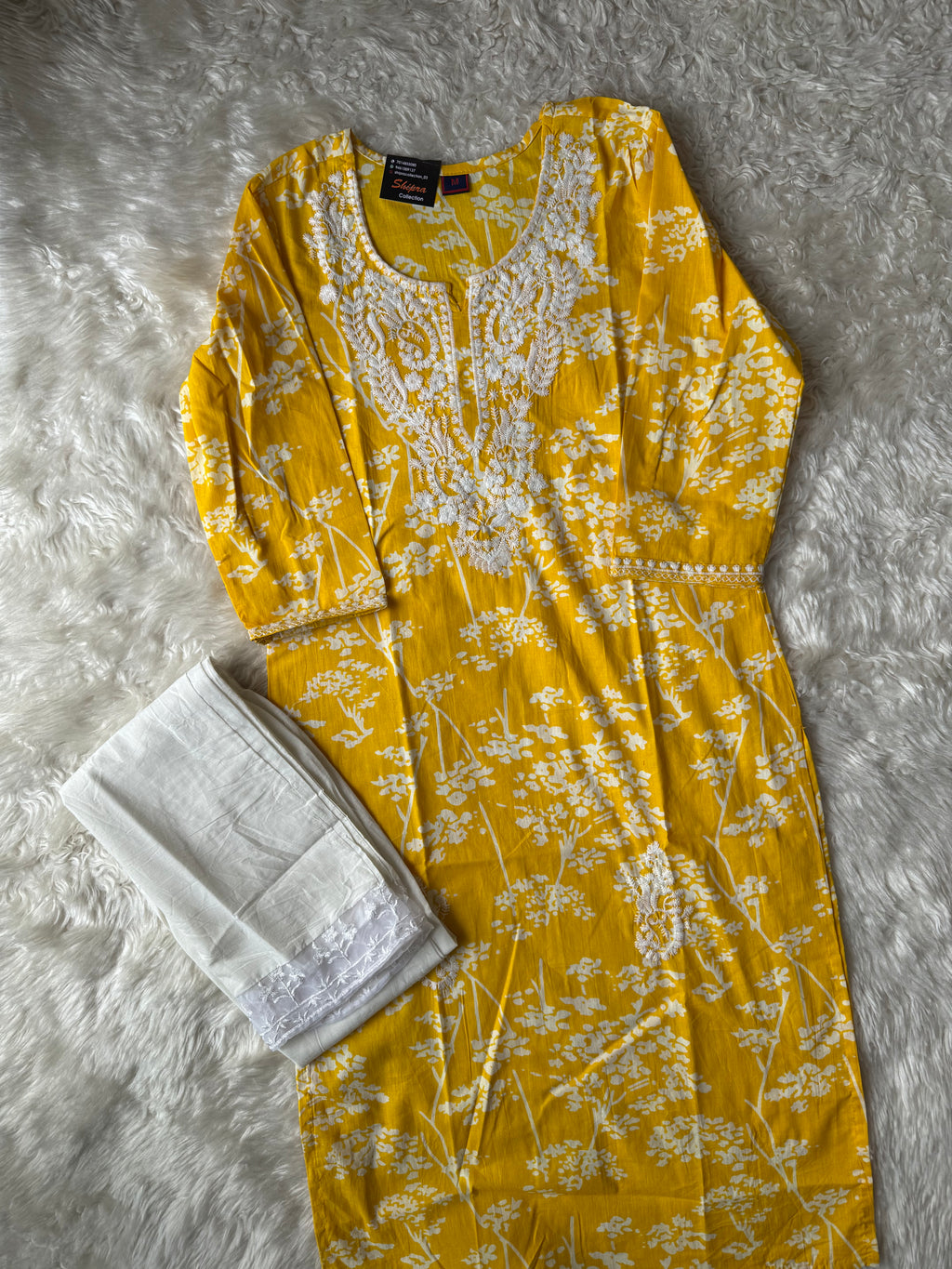 Cotton Kurti Pant Set