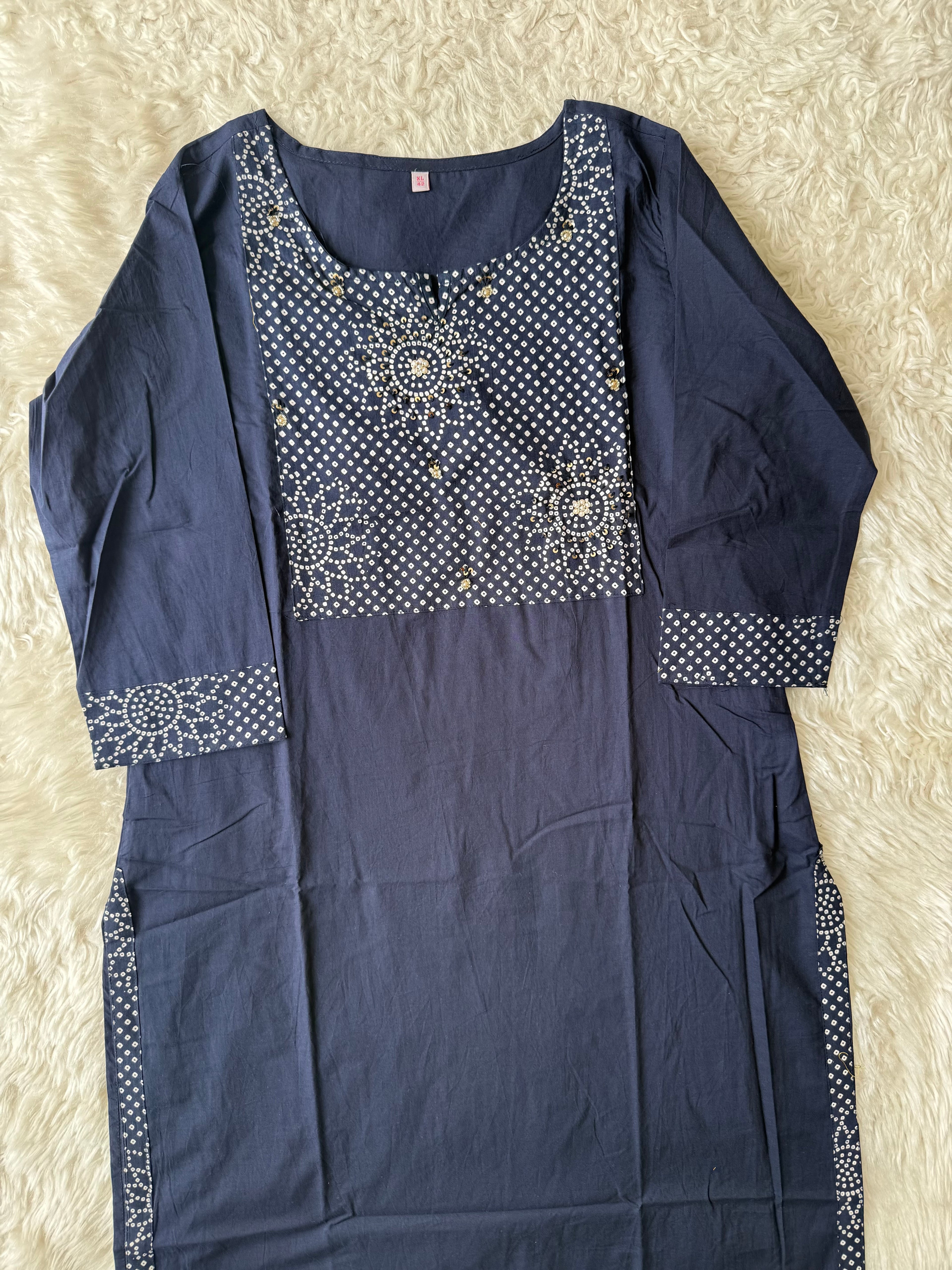 Premium Cotton Kurti Pant Set
