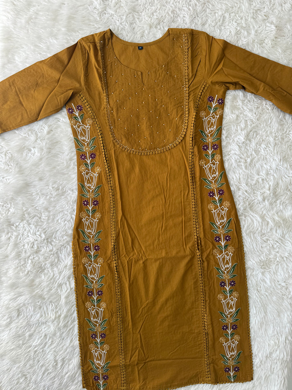 Pure Cotton Kurti Plazo Dupatta Set